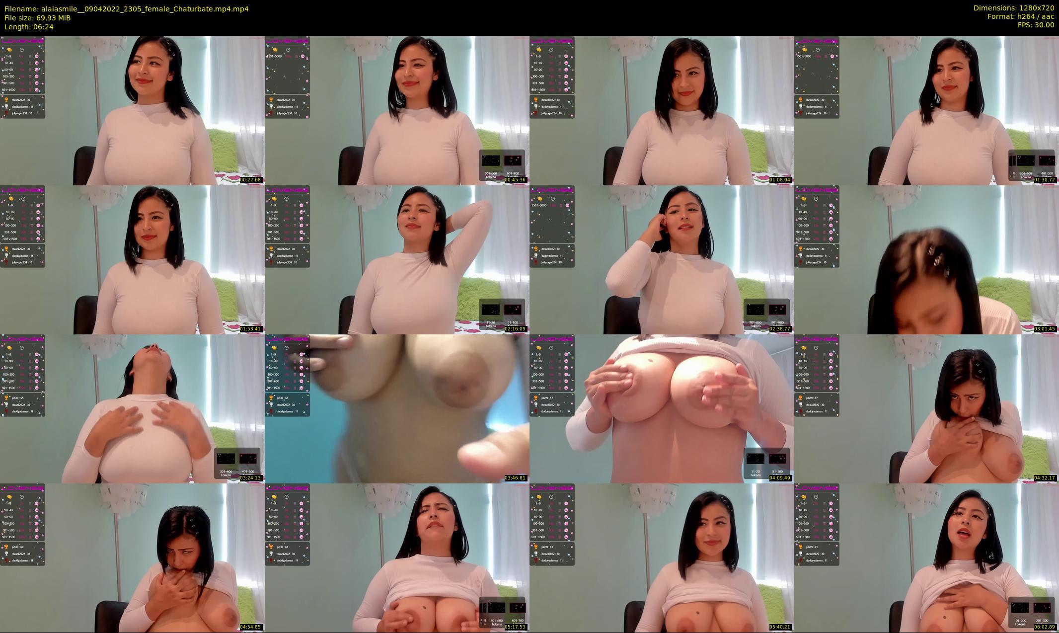 alaiasmile_ — 7 minute Chaturbate female cam show recording, 720p, Apr 9, 2022
