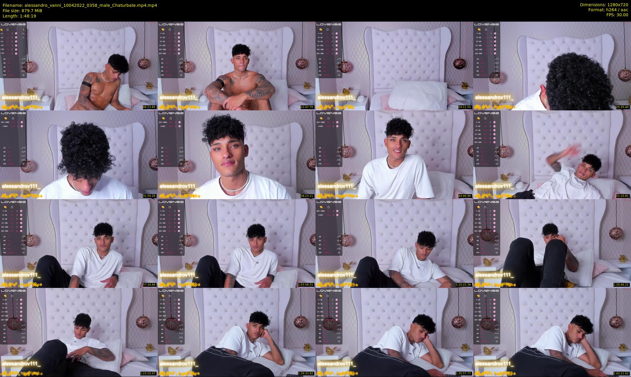 alessandro_vanni — 109 minute Chaturbate male cam show recording, 720p, Apr 10, 2022