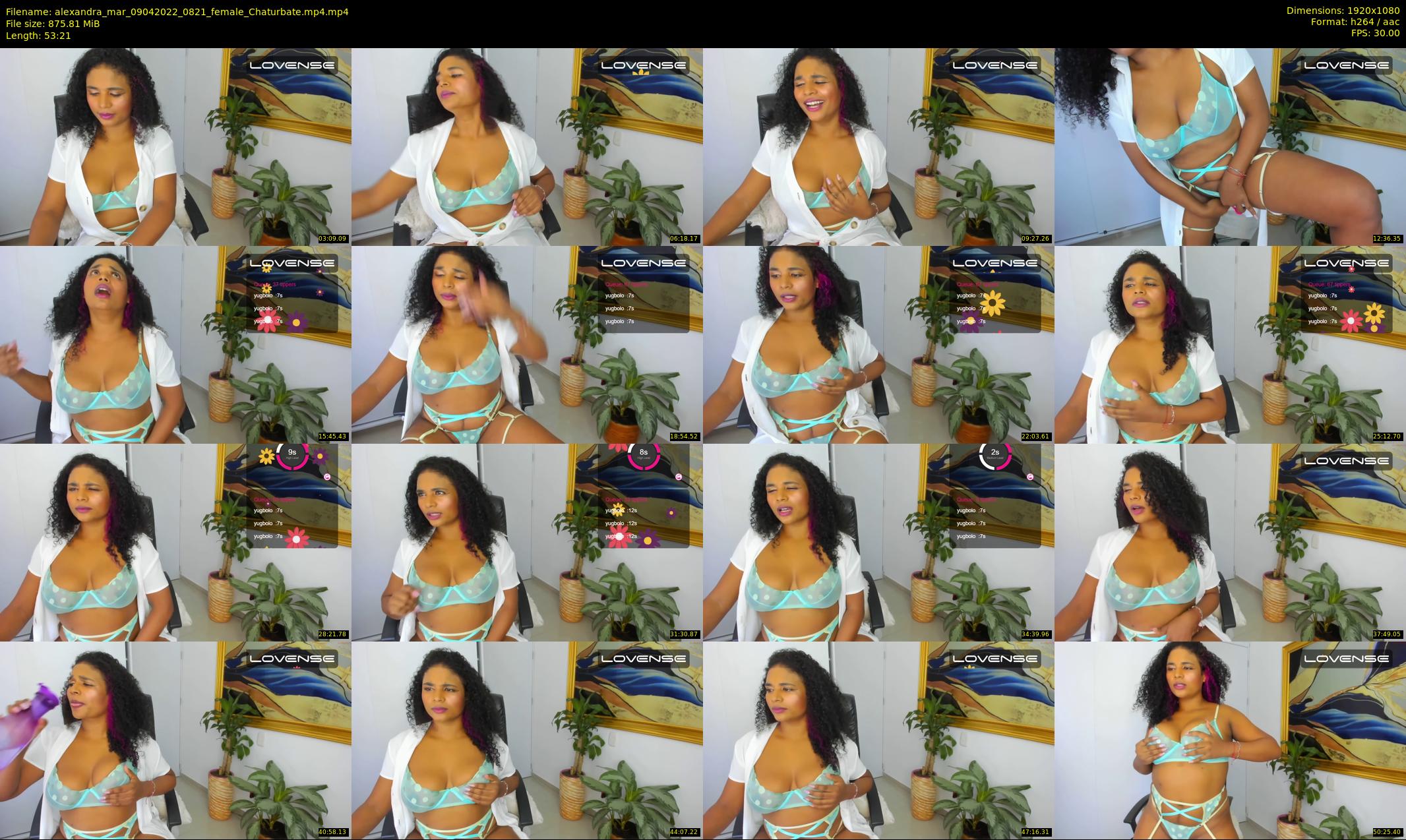 alexandra_mar — 54 minute Chaturbate female cam show recording, 1080p, Apr 9, 2022