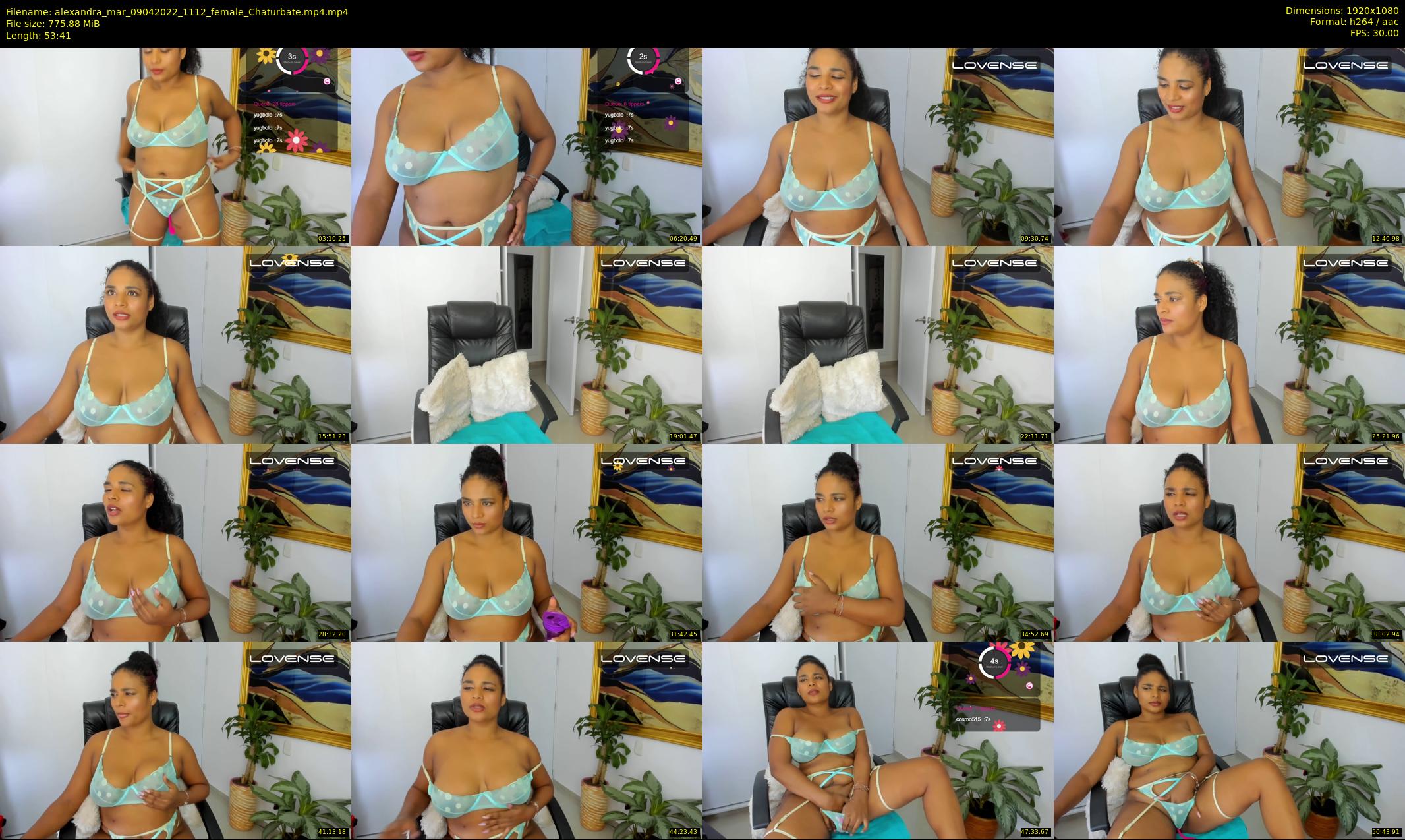 alexandra_mar — 54 minute Chaturbate female cam show recording, 1080p, Apr 9, 2022