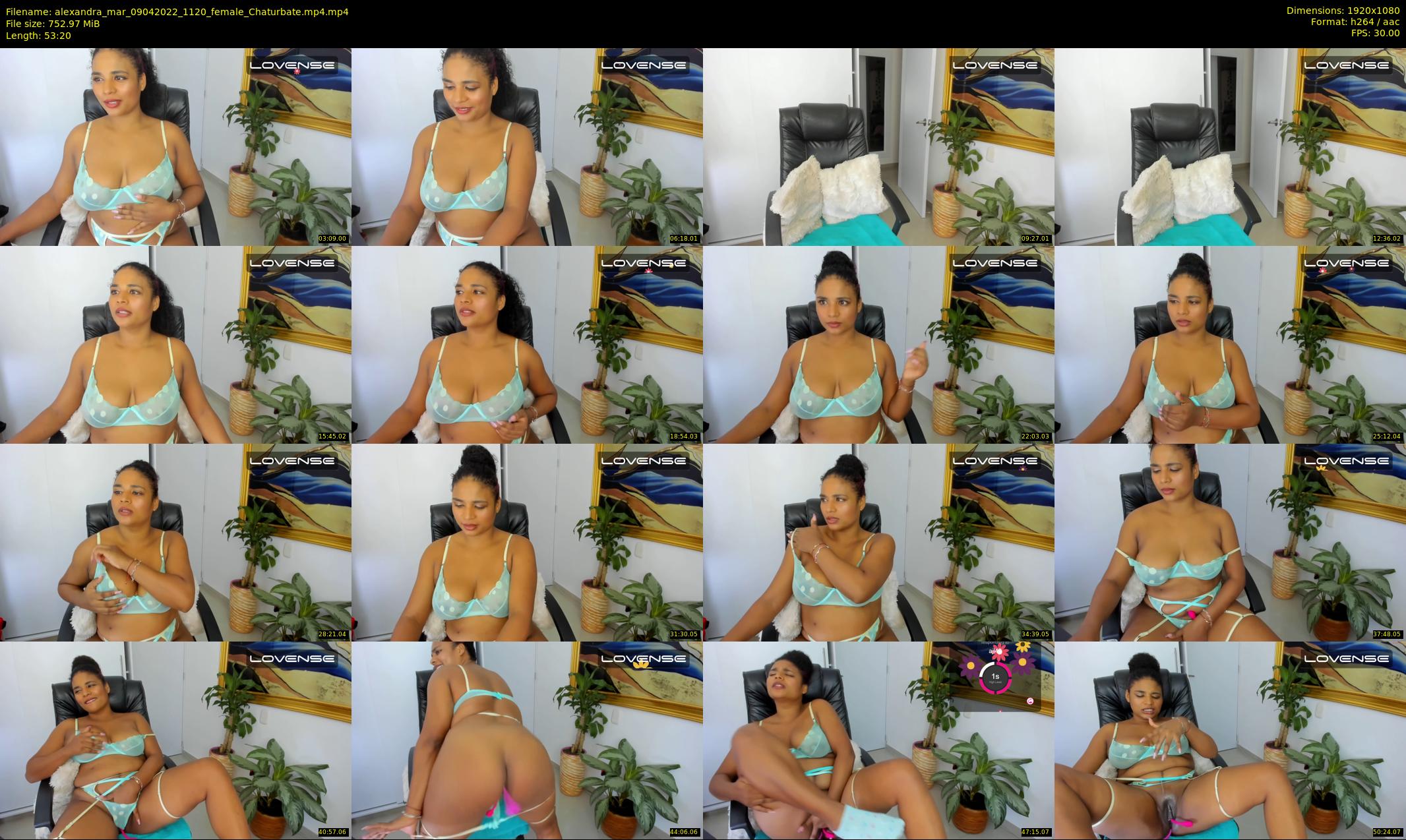 alexandra_mar — 54 minute Chaturbate female cam show recording, 1080p, Apr 9, 2022