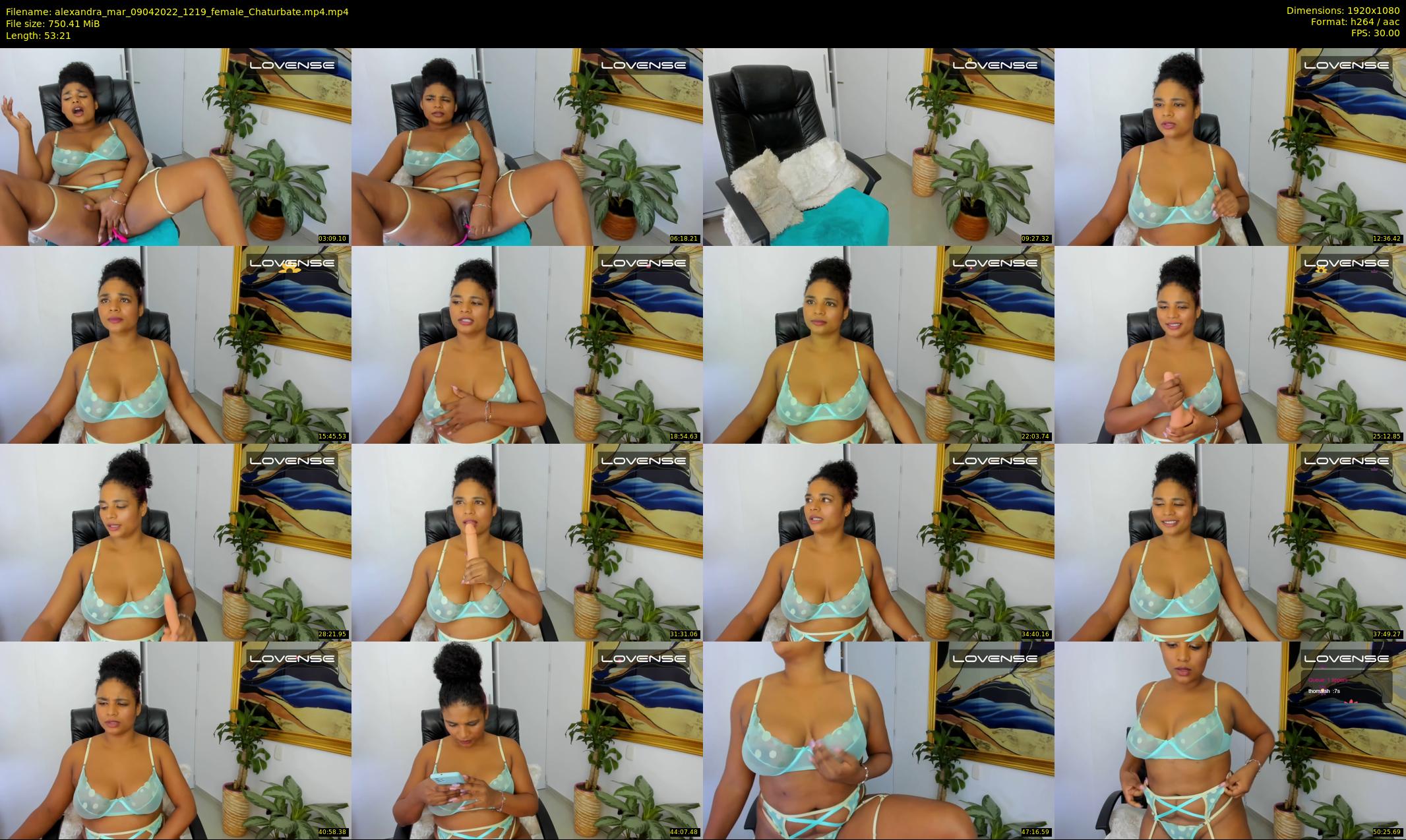 alexandra_mar — 54 minute Chaturbate female cam show recording, 1080p, Apr 9, 2022