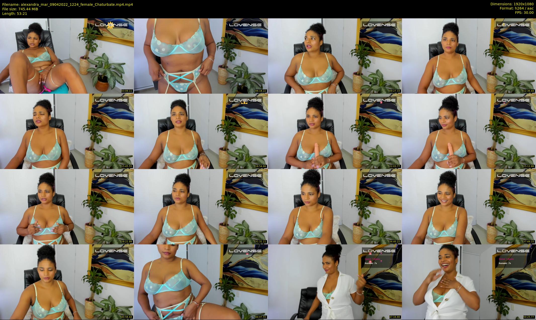 alexandra_mar — 54 minute Chaturbate female cam show recording, 1080p, Apr 9, 2022