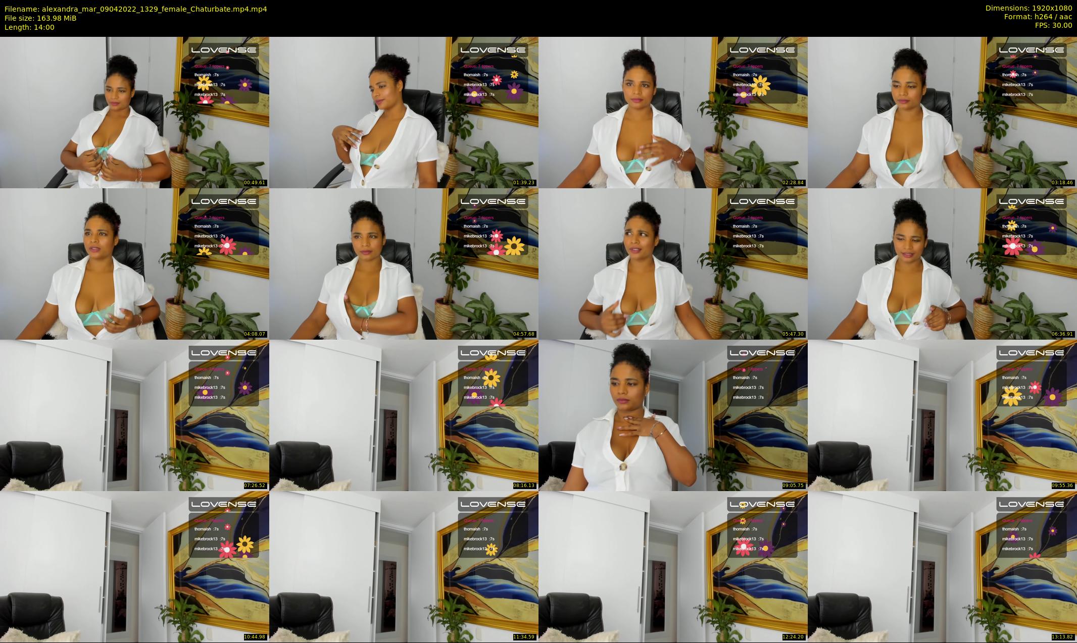 alexandra_mar — 14 minute Chaturbate female cam show recording, 1080p, Apr 9, 2022