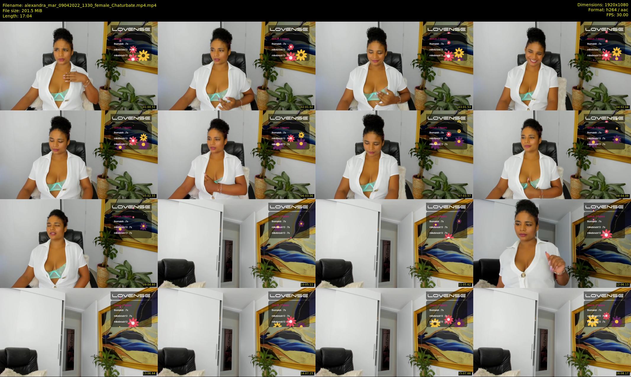 alexandra_mar — 18 minute Chaturbate female cam show recording, 1080p, Apr 9, 2022