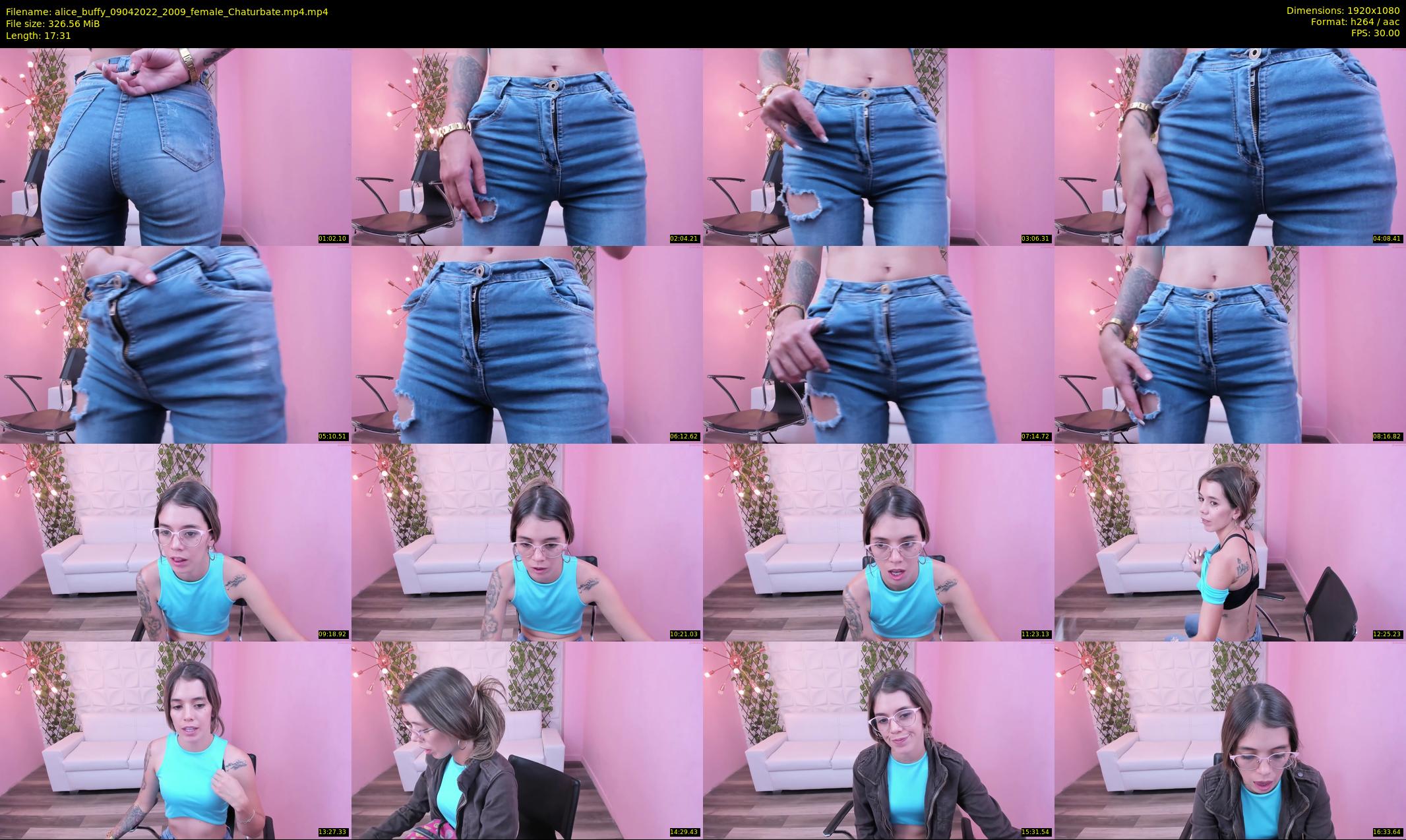 alice_buffy — 18 minute Chaturbate female cam show recording, 1080p, Apr 9, 2022