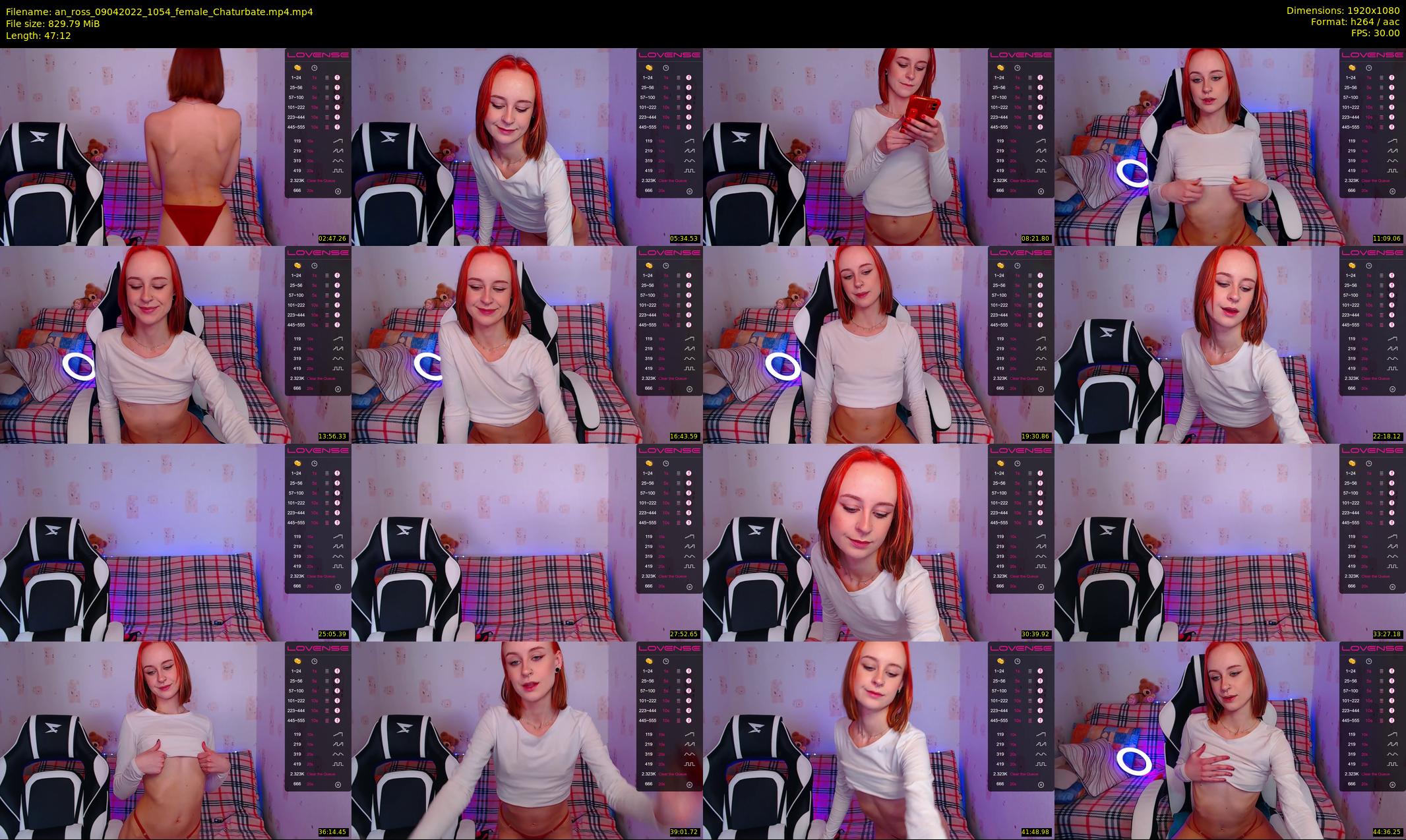 an_ross — 48 minute Chaturbate female cam show recording, 1080p, Apr 9, 2022