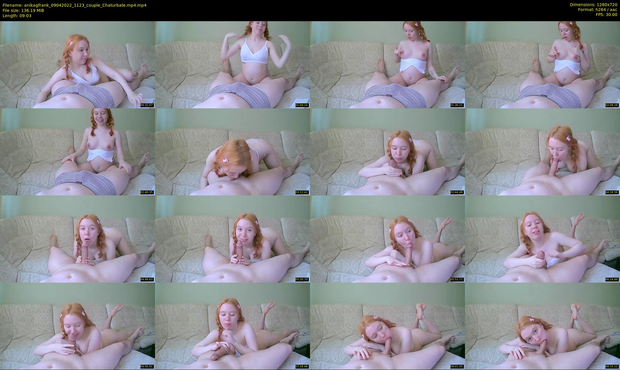 anikagfrank — 10 minute Chaturbate couple cam show recording, 720p, Apr 9, 2022