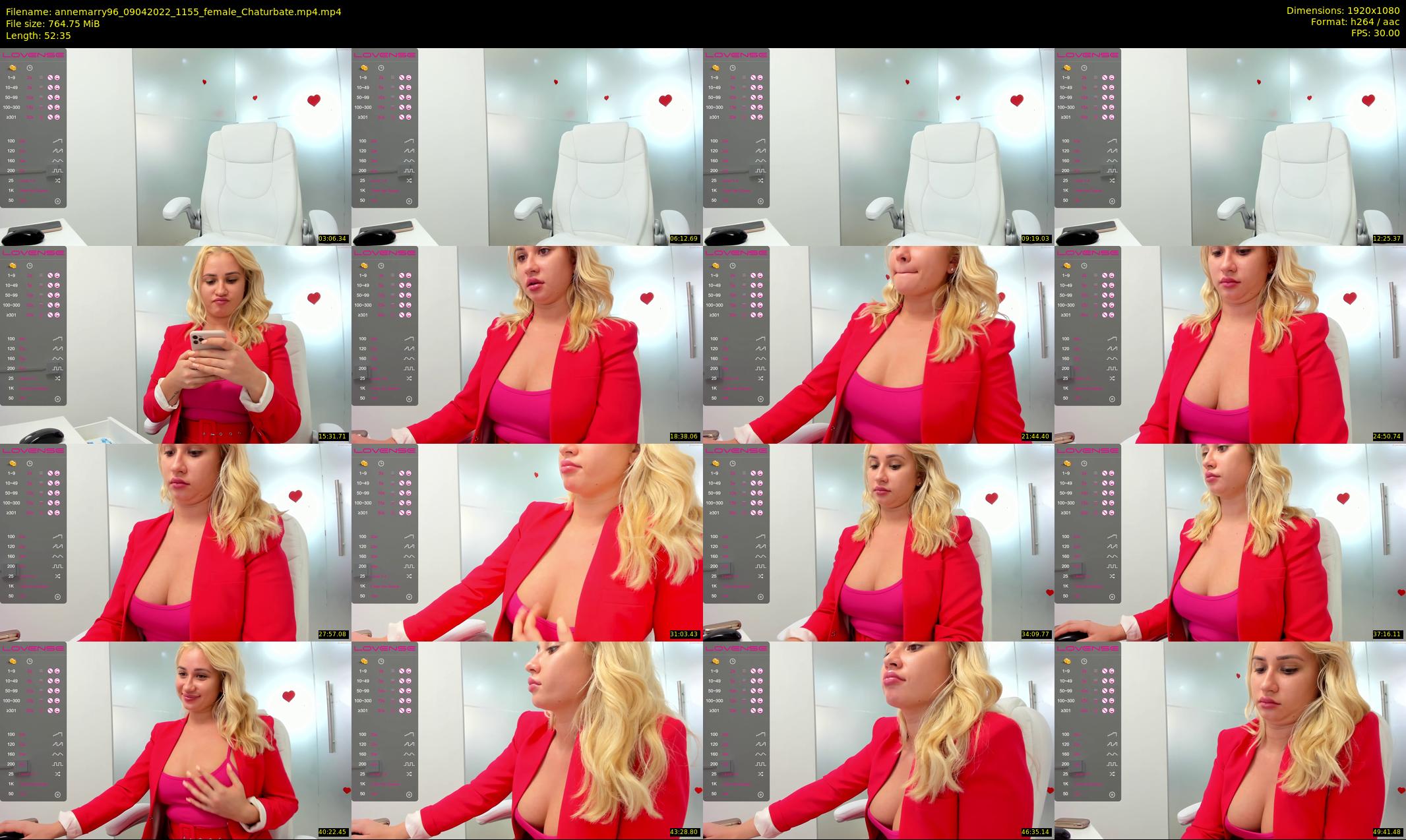 annemarry96 — 53 minute Chaturbate female cam show recording, 1080p, Apr 9, 2022