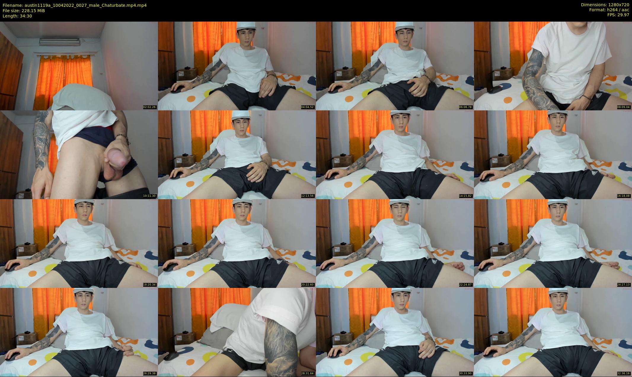 austin1119a — 35 minute Chaturbate male cam show recording, 720p, Apr 10, 2022