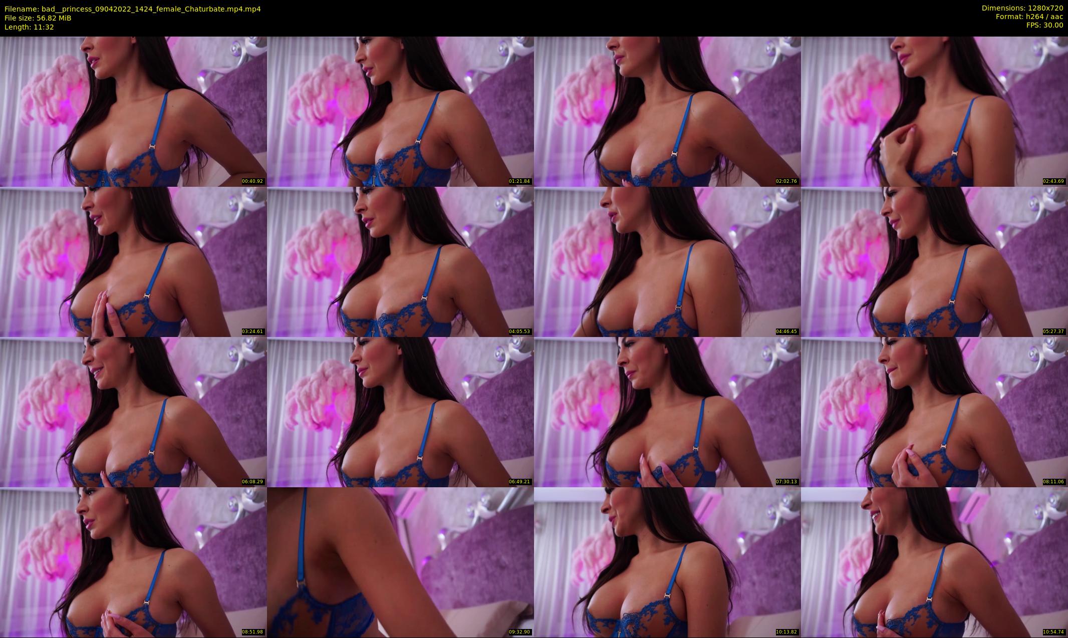 bad__princess — 12 minute Chaturbate female cam show recording, 720p, Apr 9, 2022