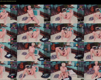 bananya_kitty — 56 minute Chaturbate couple cam show recording, 1080p, Apr 9, 2022
