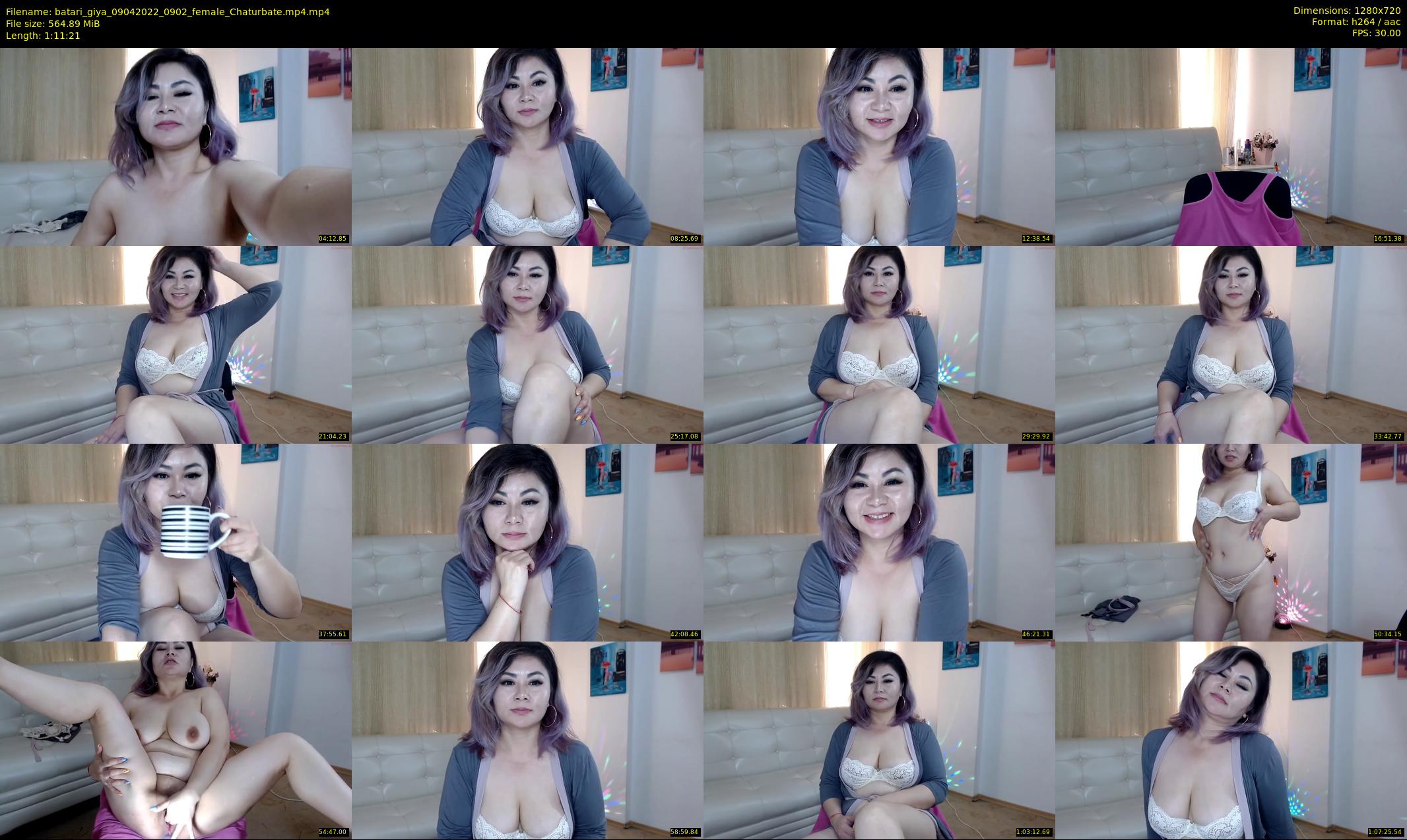 batari_giya — 72 minute Chaturbate female cam show recording, 720p, Apr 9, 2022