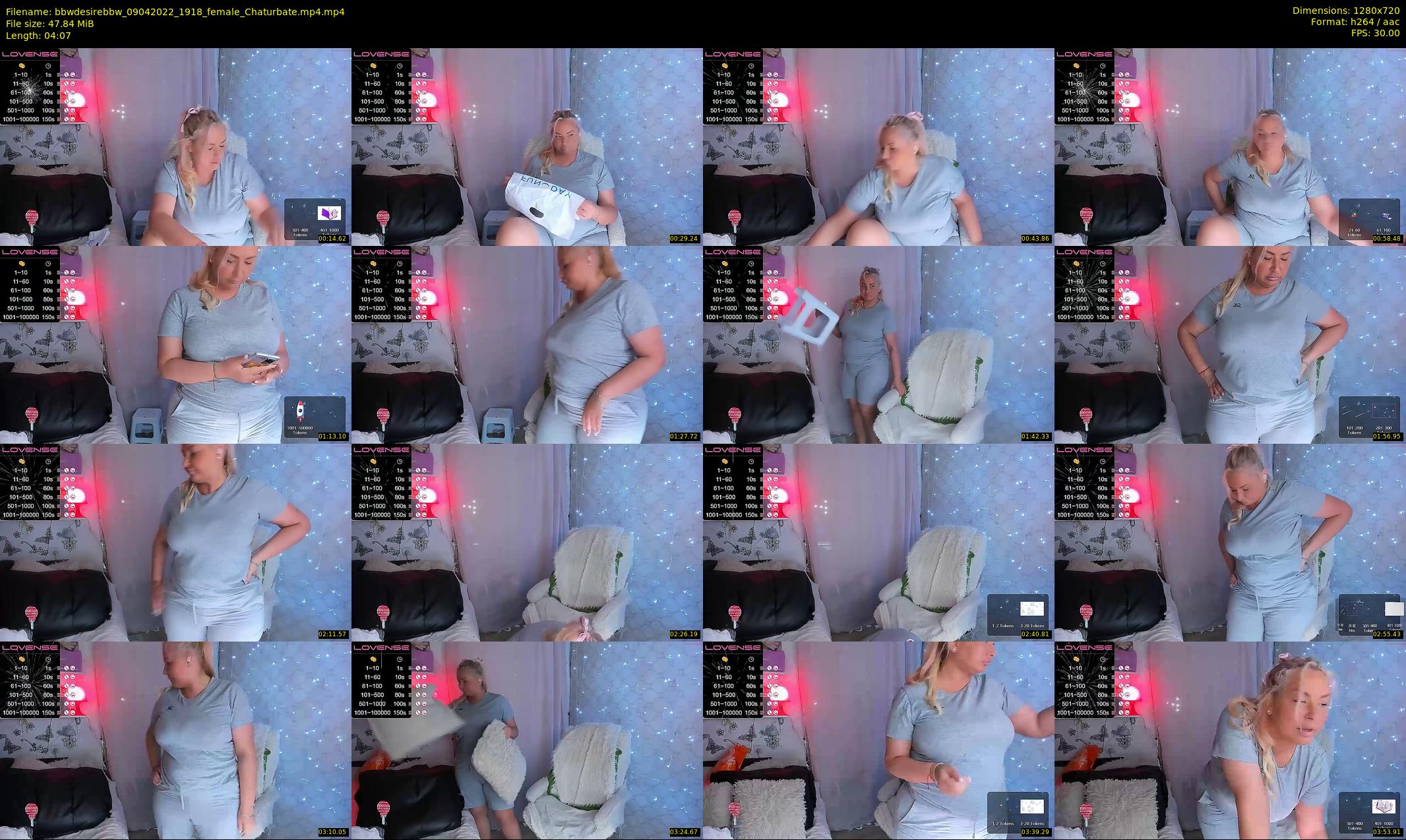 bbwdesirebbw — 5 minute Chaturbate female cam show recording, 720p, Apr 9, 2022