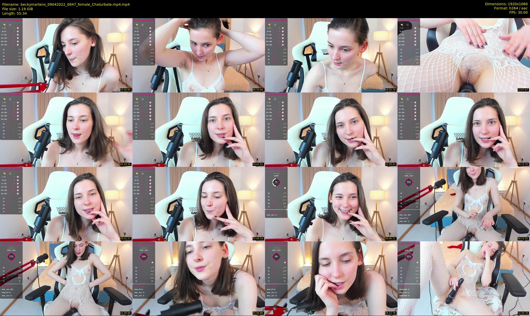 beckymartens — 56 minute Chaturbate female cam show recording, 1080p, Apr 9, 2022
