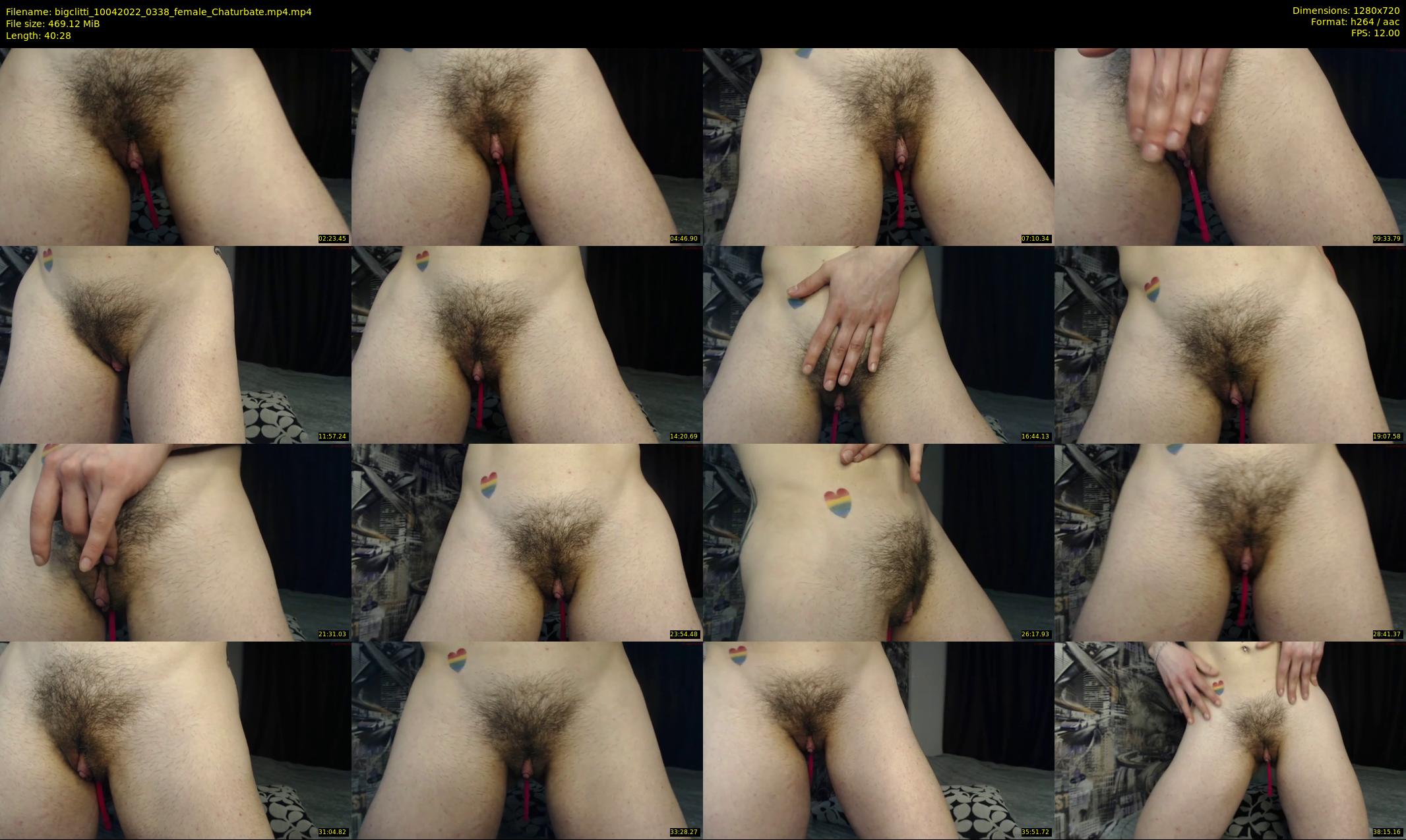 bigclitti — 41 minute Chaturbate female cam show recording, 720p, Apr 10, 2022