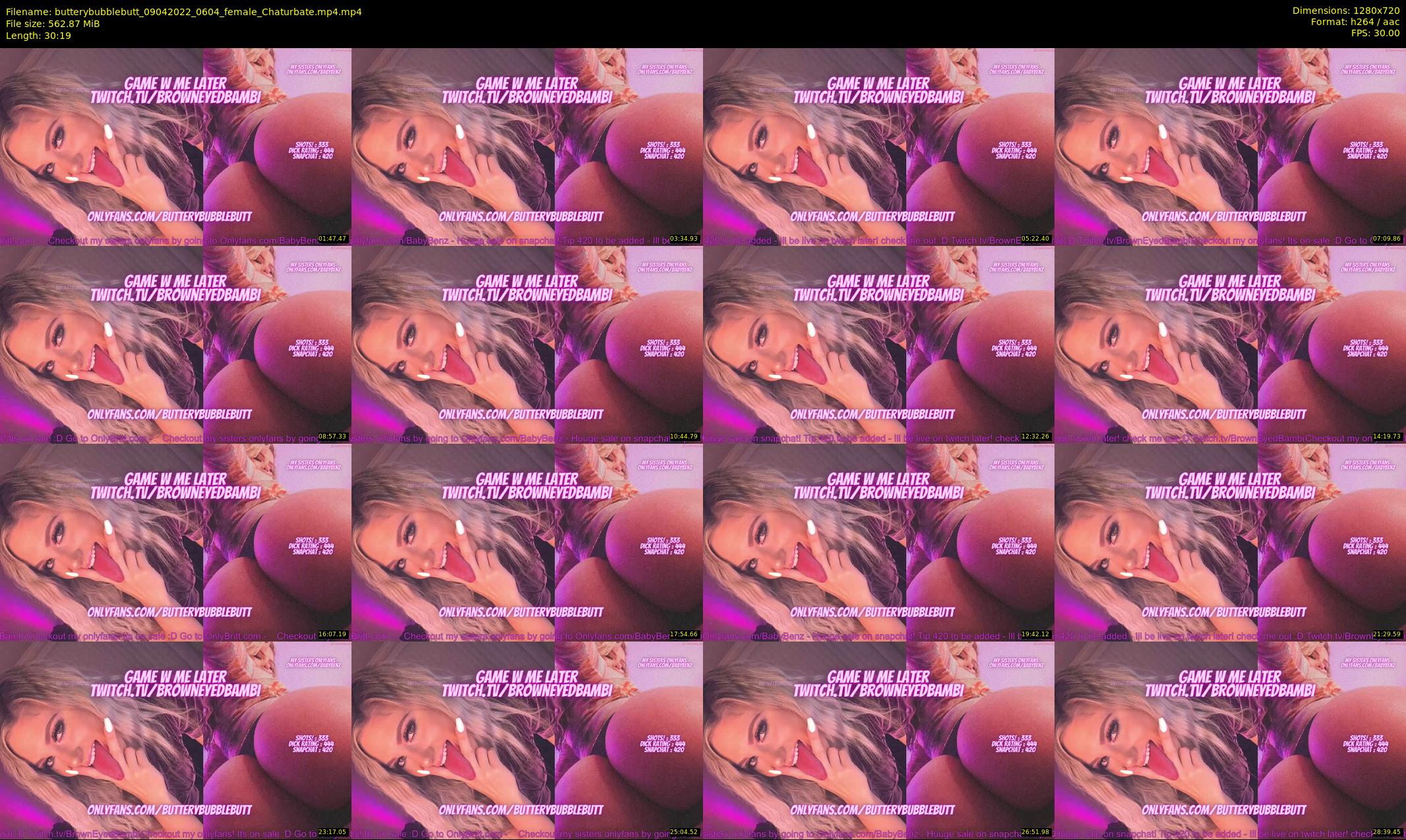butterybubblebutt — 31 minute Chaturbate couple cam show recording, 720p, Apr 9, 2022