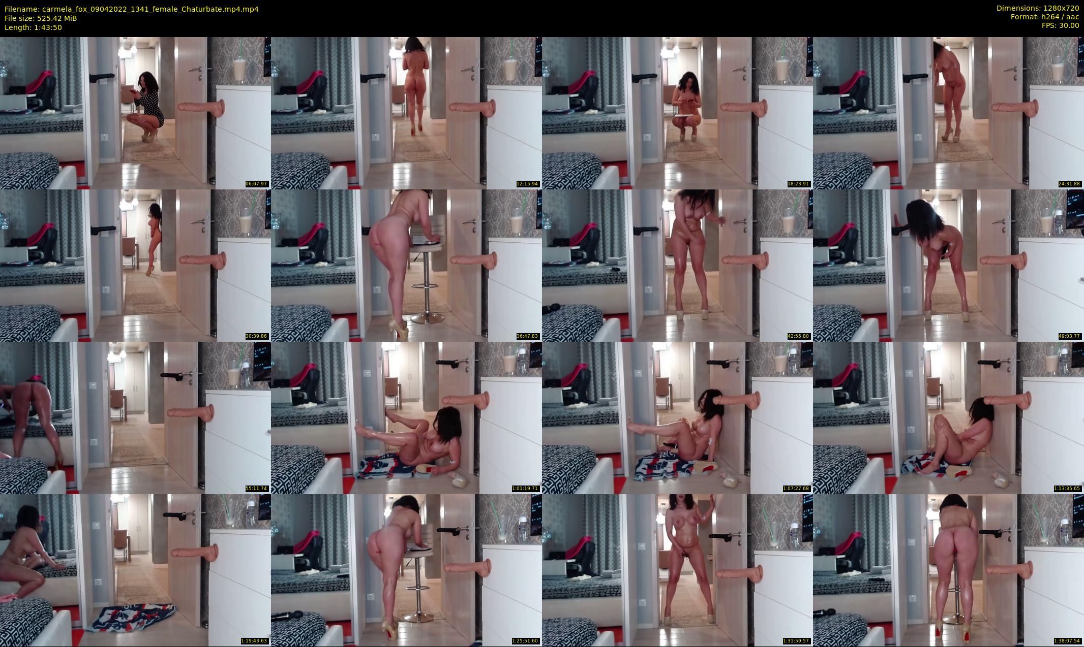 carmela_fox — 104 minute Chaturbate female cam show recording, 720p, Apr 9, 2022