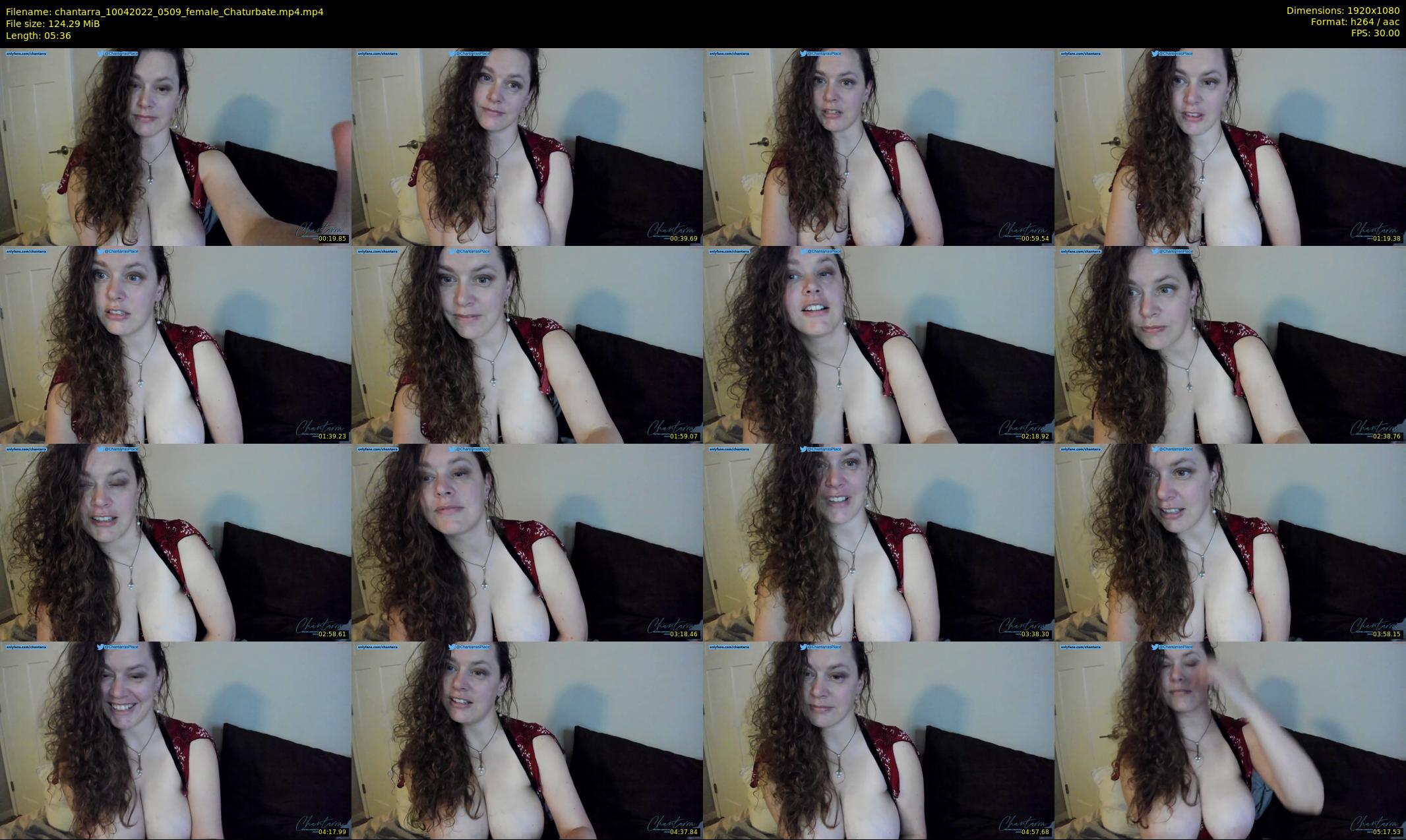 chantarra — 6 minute Chaturbate female cam show recording, 1080p, Apr 10, 2022
