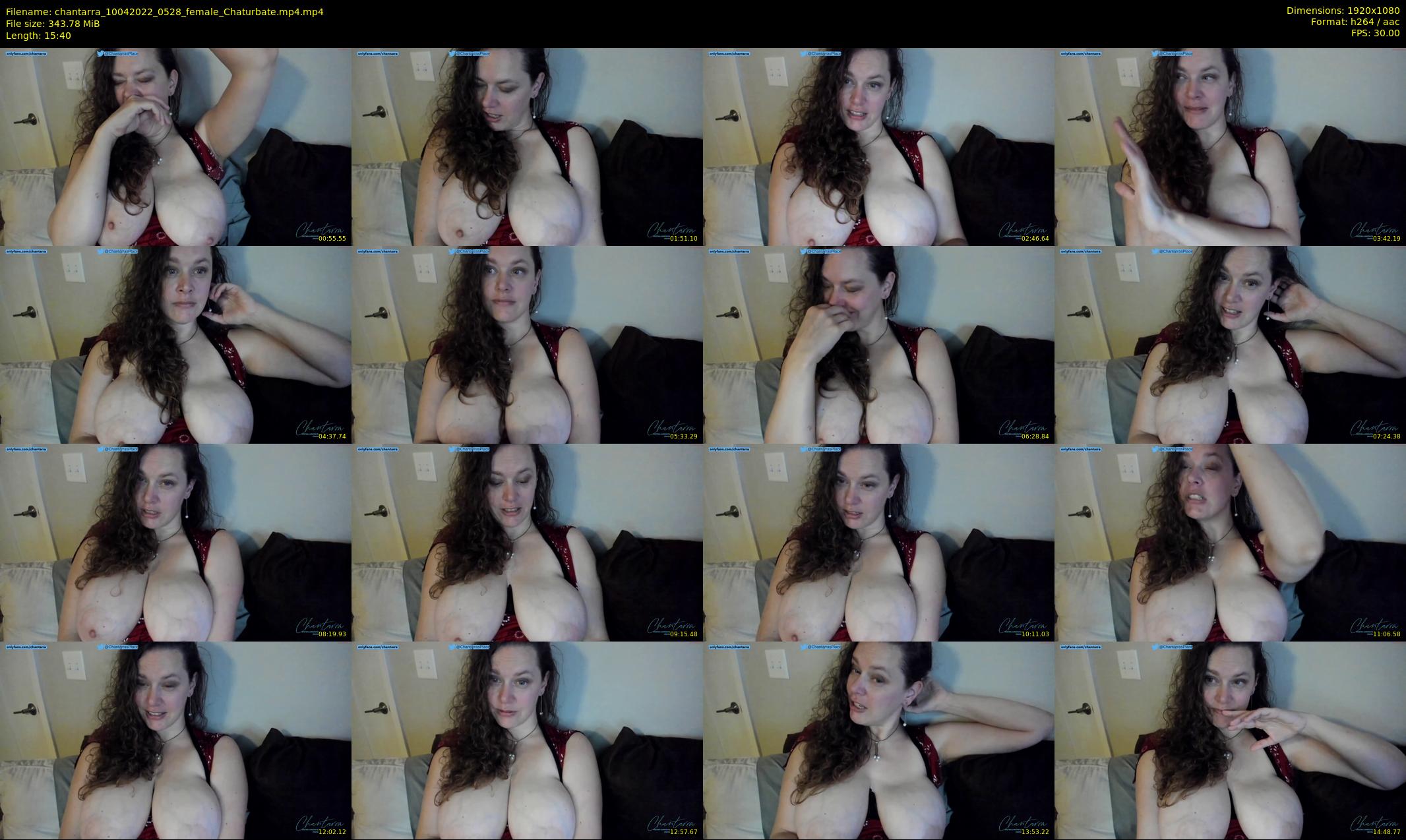 chantarra — 16 minute Chaturbate female cam show recording, 1080p, Apr 10, 2022