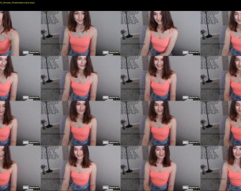 chantwow — 8 minute Chaturbate female cam show recording, 1080p, Apr 9, 2022