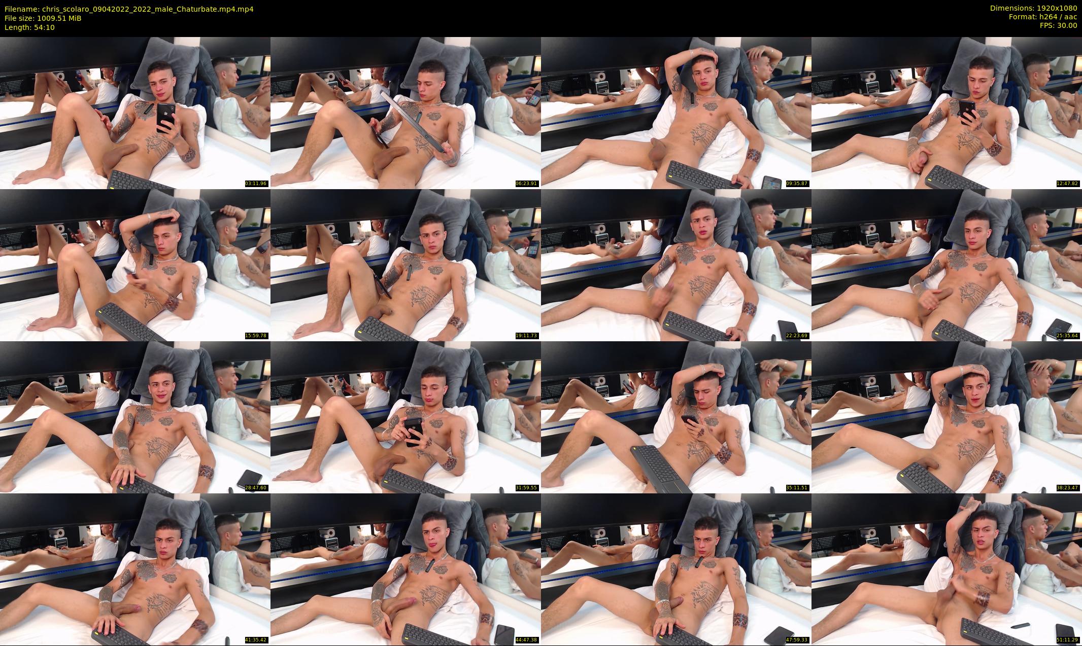 chris_scolaro — 55 minute Chaturbate male cam show recording, 1080p, Apr 9, 2022