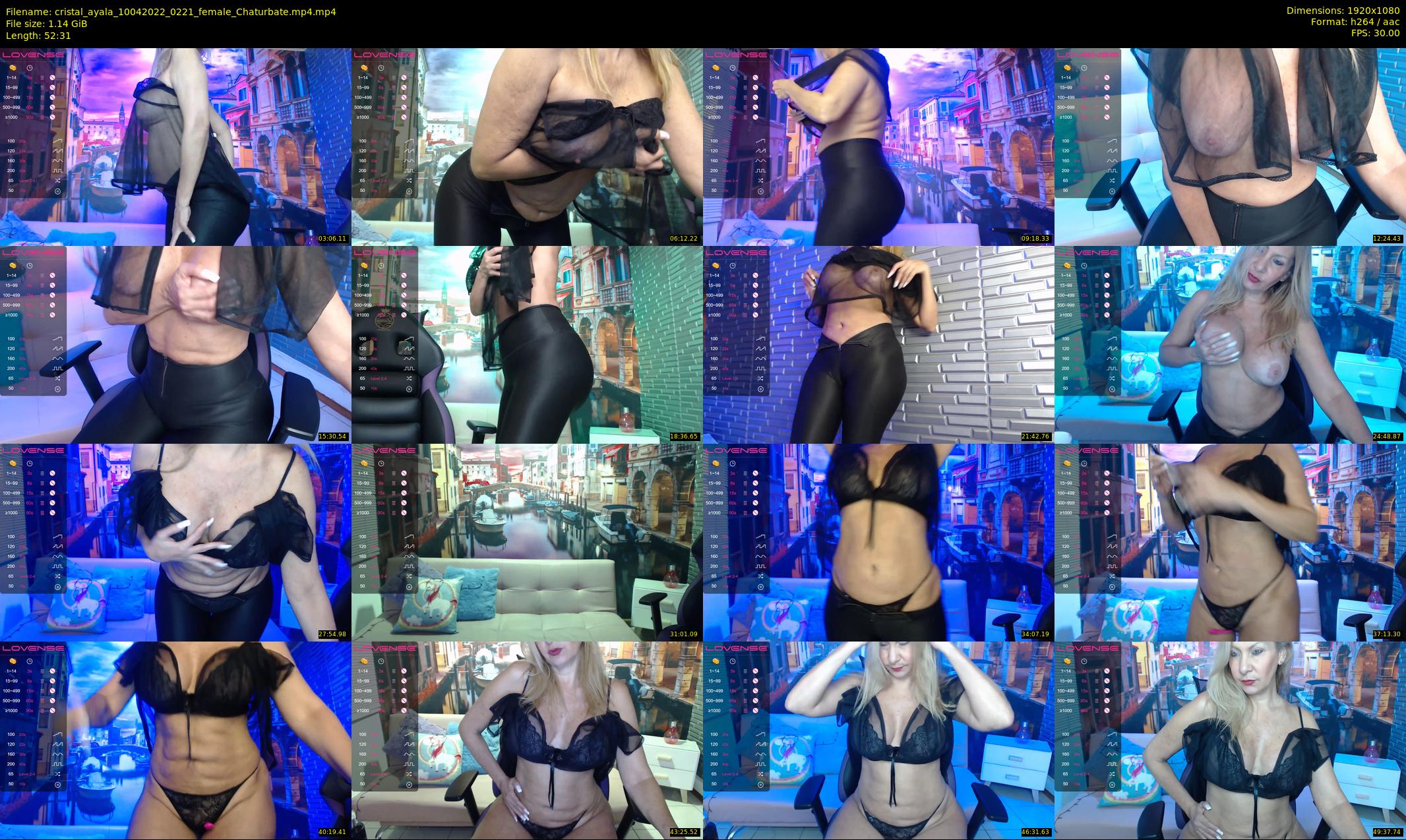 cristal_ayala — 53 minute Chaturbate female cam show recording, 1080p, Apr 10, 2022