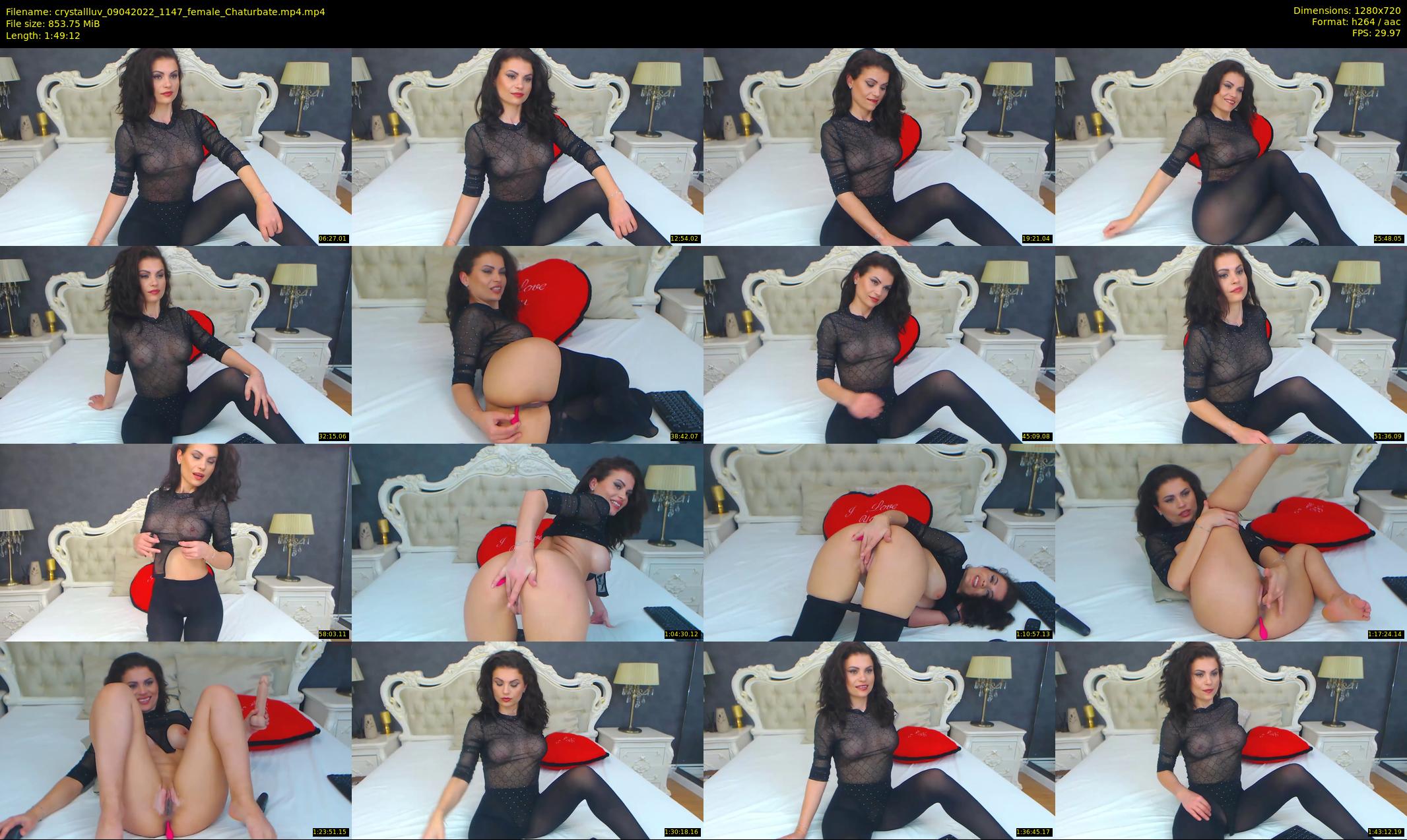 crystallluv — 110 minute Chaturbate female cam show recording, 720p, Apr 9, 2022