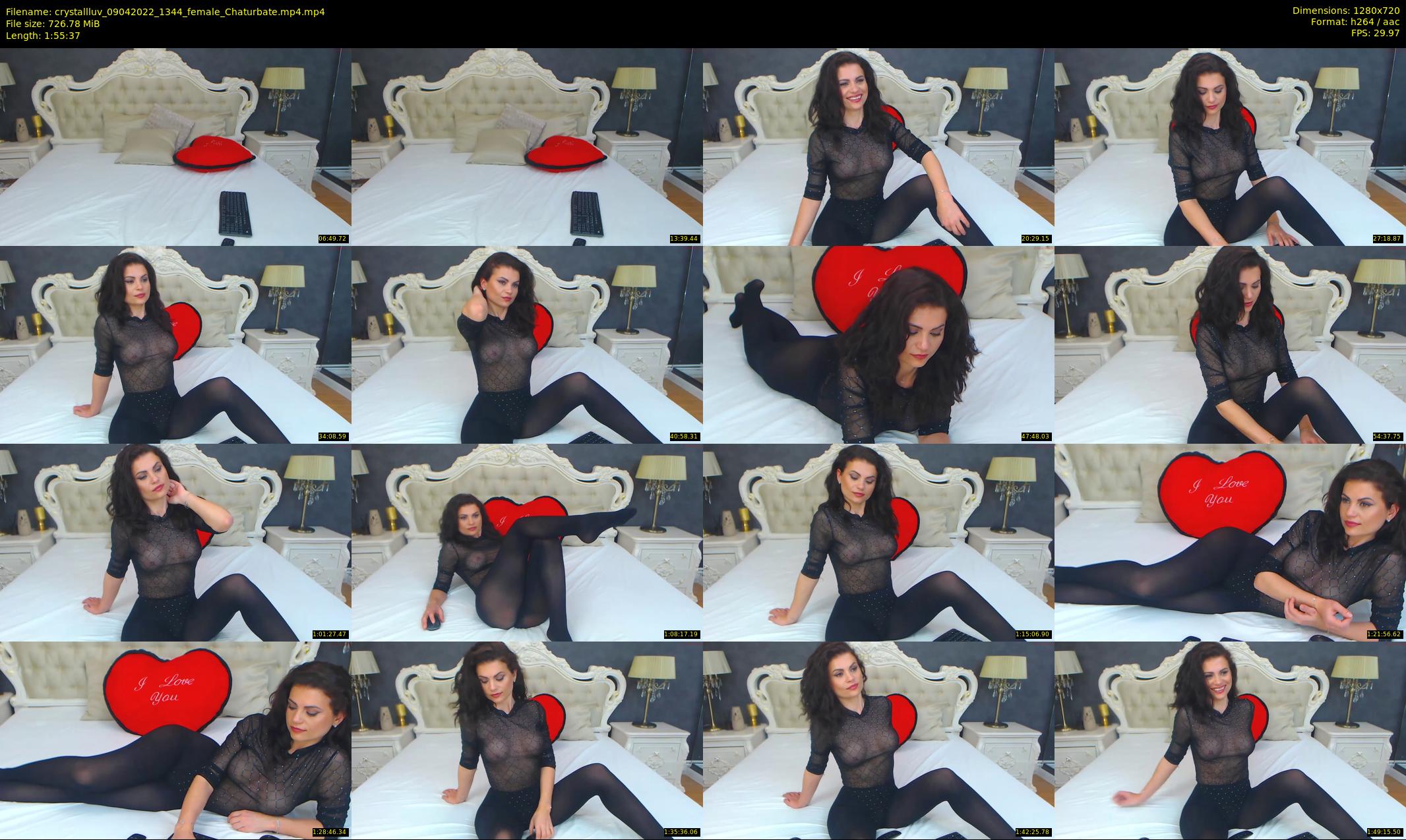 crystallluv — 116 minute Chaturbate female cam show recording, 720p, Apr 9, 2022