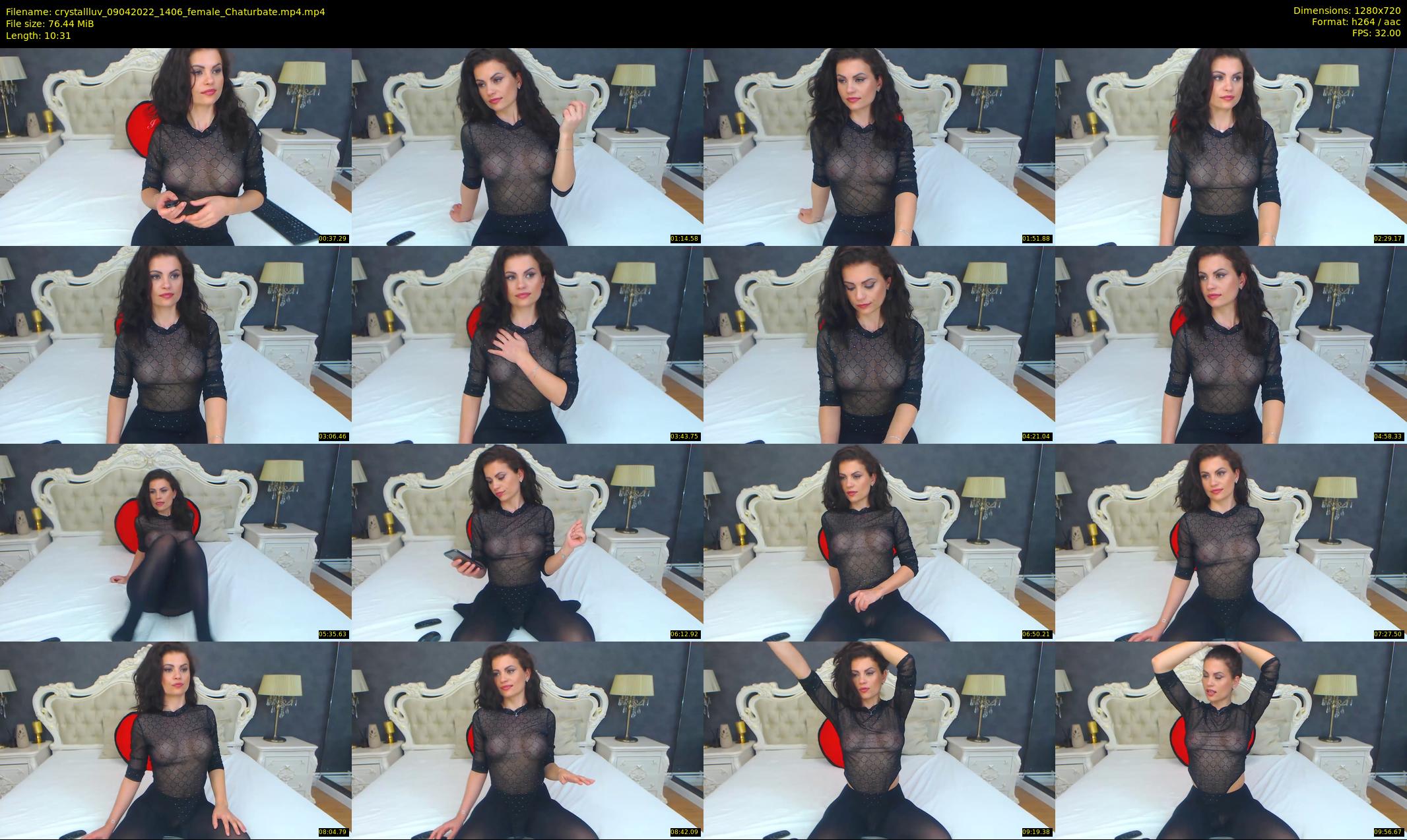 crystallluv — 11 minute Chaturbate female cam show recording, 720p, Apr 9, 2022