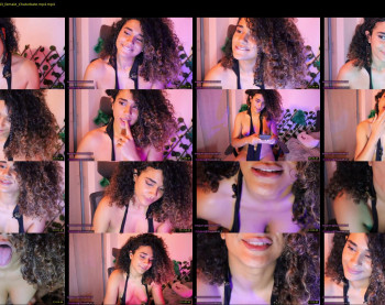 curlydoll1 — 21 minute Chaturbate female cam show recording, 720p, Apr 9, 2022