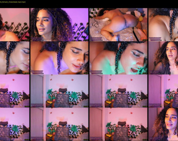 curlydoll1 — 45 minute Chaturbate female cam show recording, 720p, Apr 10, 2022