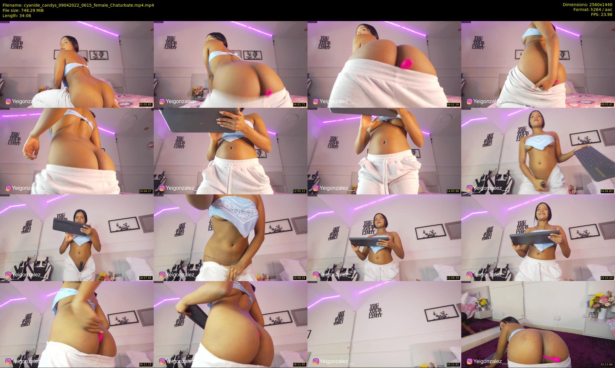 cyanide_candys — 35 minute Chaturbate female cam show recording, 1080p, Apr 9, 2022
