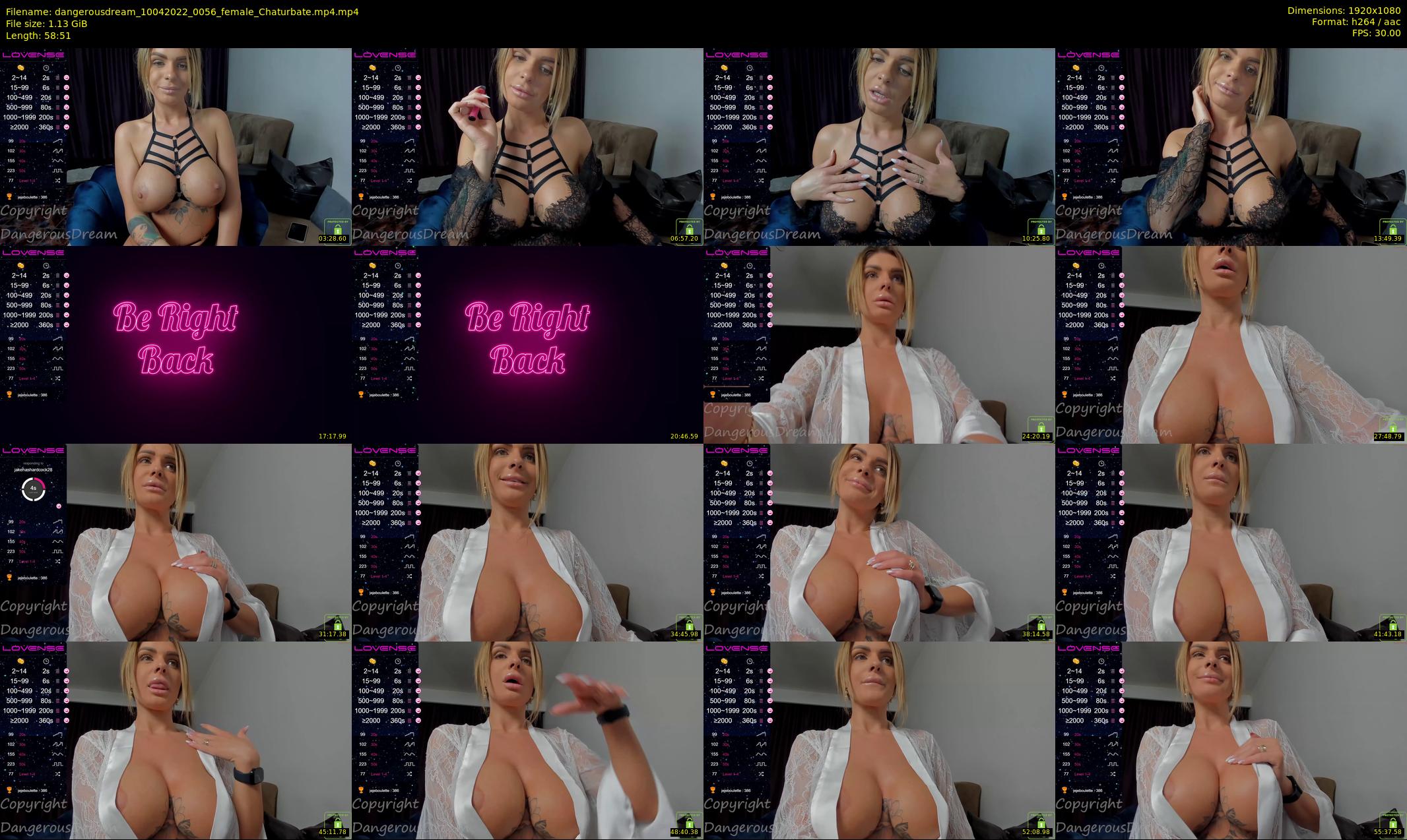 dangerousdream — 59 minute Chaturbate couple cam show recording, 1080p, Apr 10, 2022