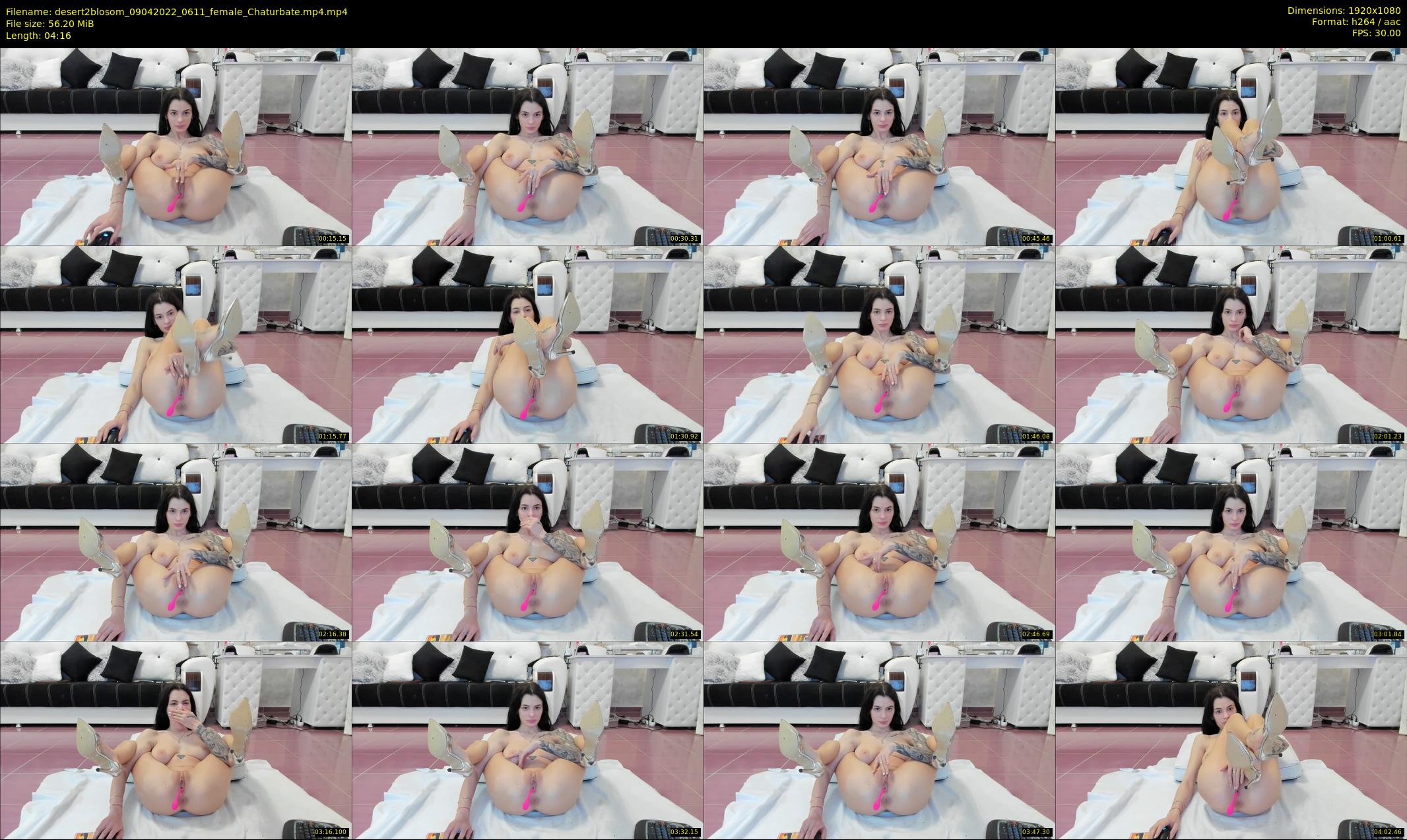 desert2blosom — 5 minute Chaturbate female cam show recording, 1080p, Apr 9, 2022
