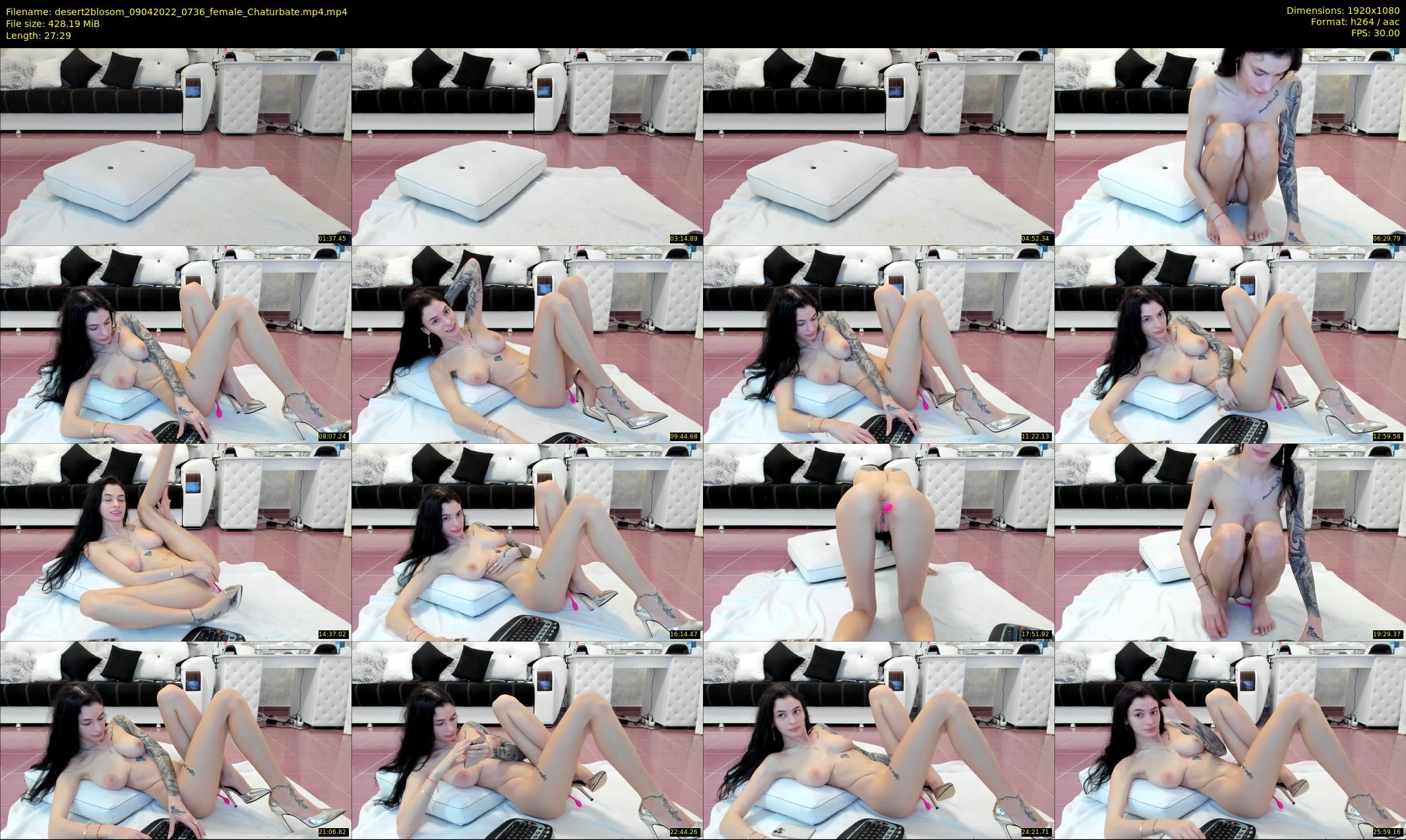 desert2blosom — 28 minute Chaturbate female cam show recording, 1080p, Apr 9, 2022