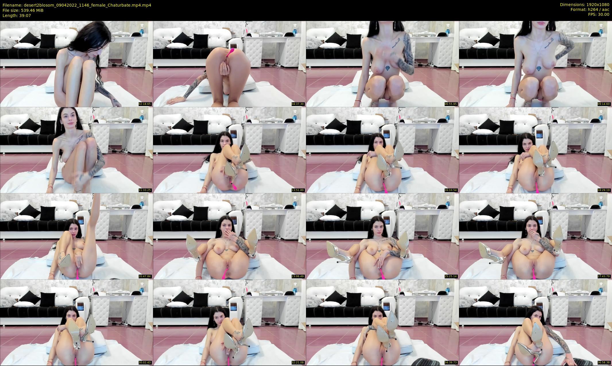 desert2blosom — 40 minute Chaturbate female cam show recording, 1080p, Apr 9, 2022