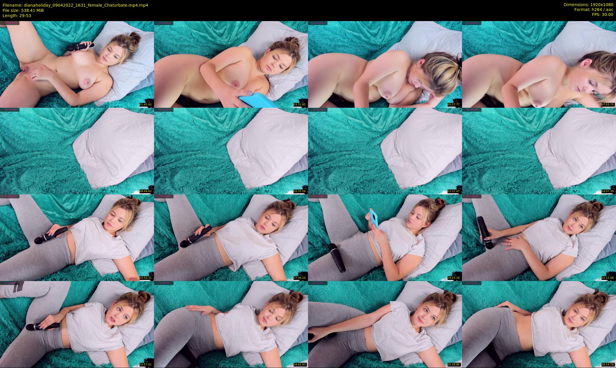 dianaholiday — 30 minute Chaturbate female cam show recording, 1080p, Apr 9, 2022
