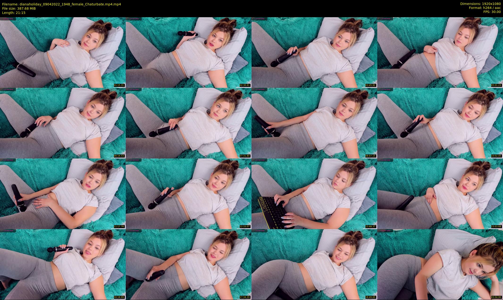 dianaholiday — 22 minute Chaturbate female cam show recording, 1080p, Apr 9, 2022