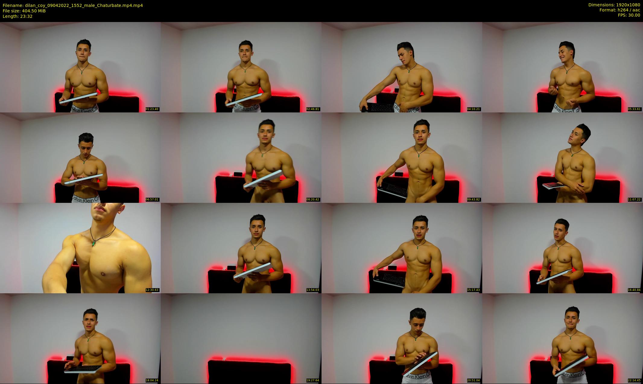 dilan_coy — 24 minute Chaturbate male cam show recording, 1080p, Apr 9, 2022