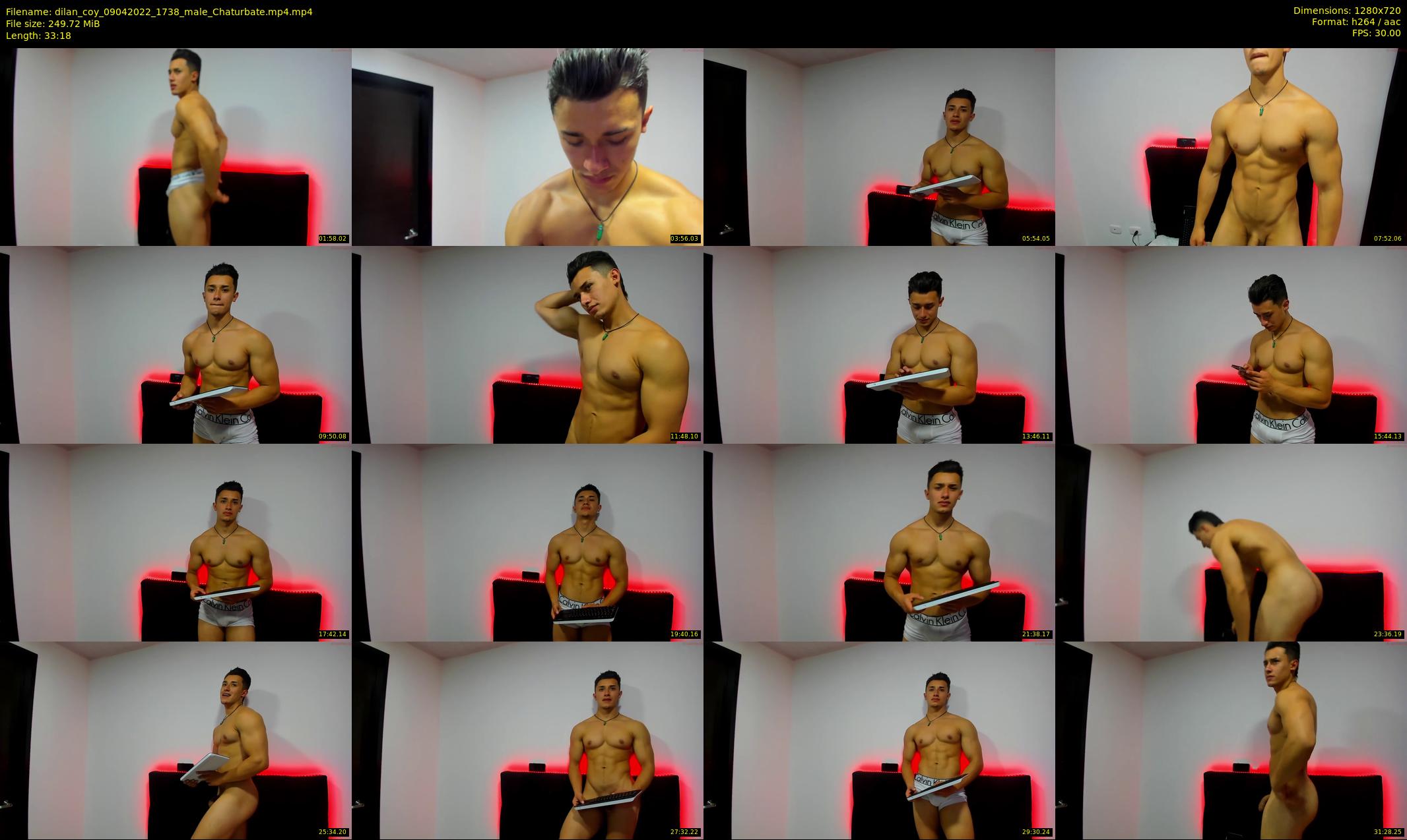 dilan_coy — 34 minute Chaturbate male cam show recording, 720p, Apr 9, 2022