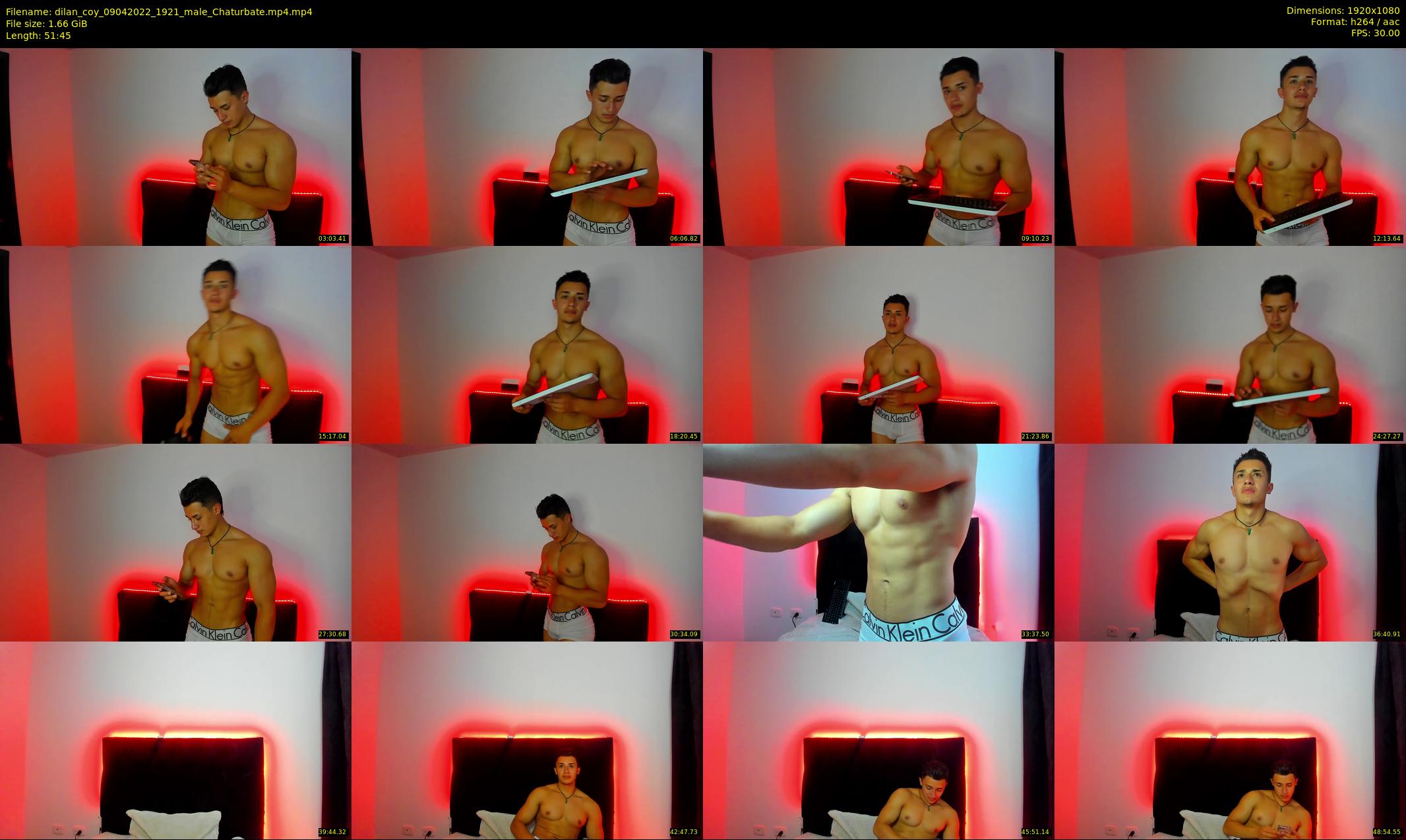 dilan_coy — 52 minute Chaturbate male cam show recording, 1080p, Apr 9, 2022