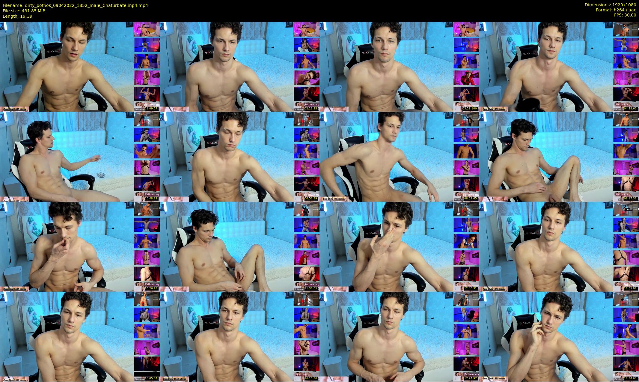 dirty_pothos — 20 minute Chaturbate male cam show recording, 1080p, Apr 9, 2022