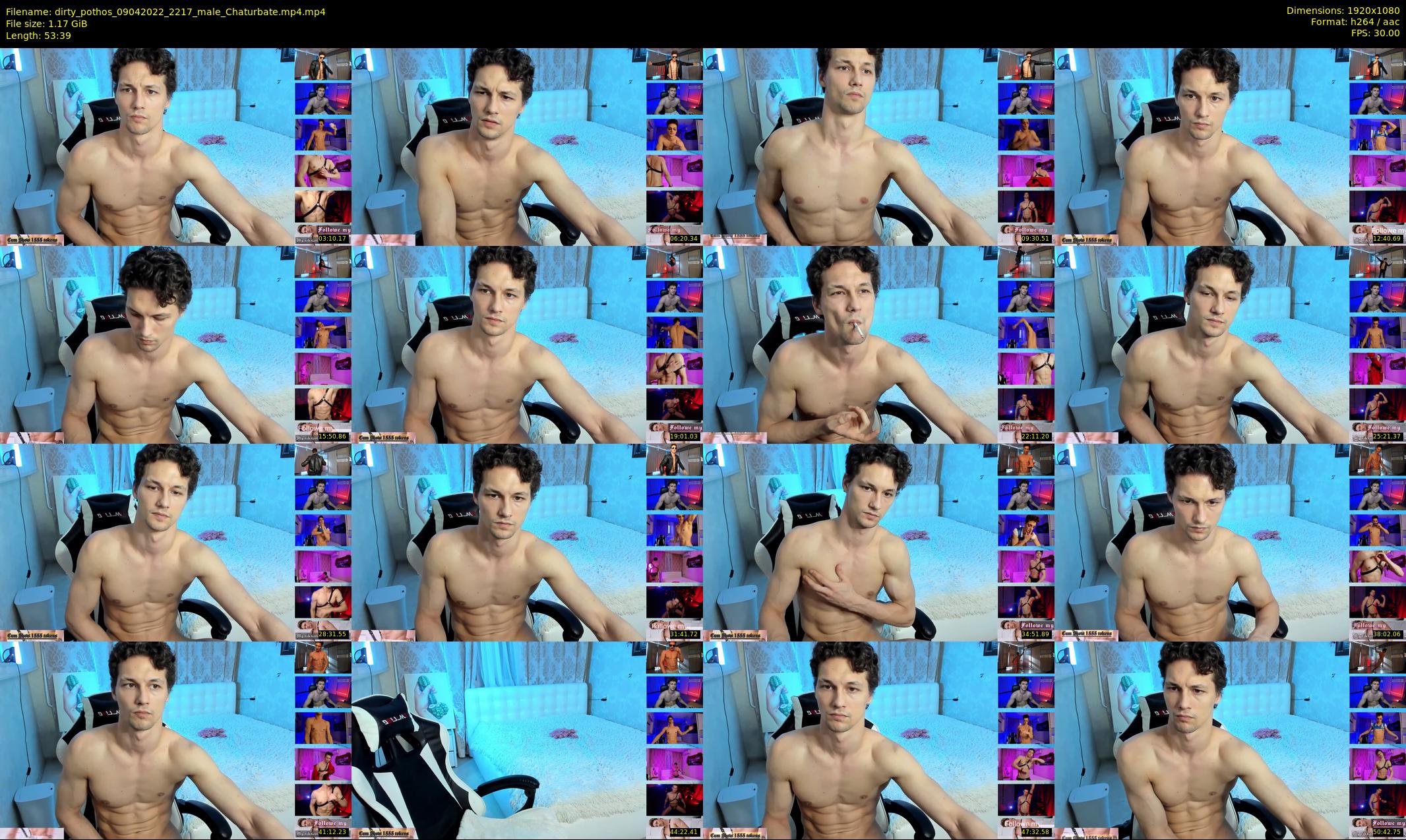dirty_pothos — 54 minute Chaturbate male cam show recording, 1080p, Apr 9, 2022