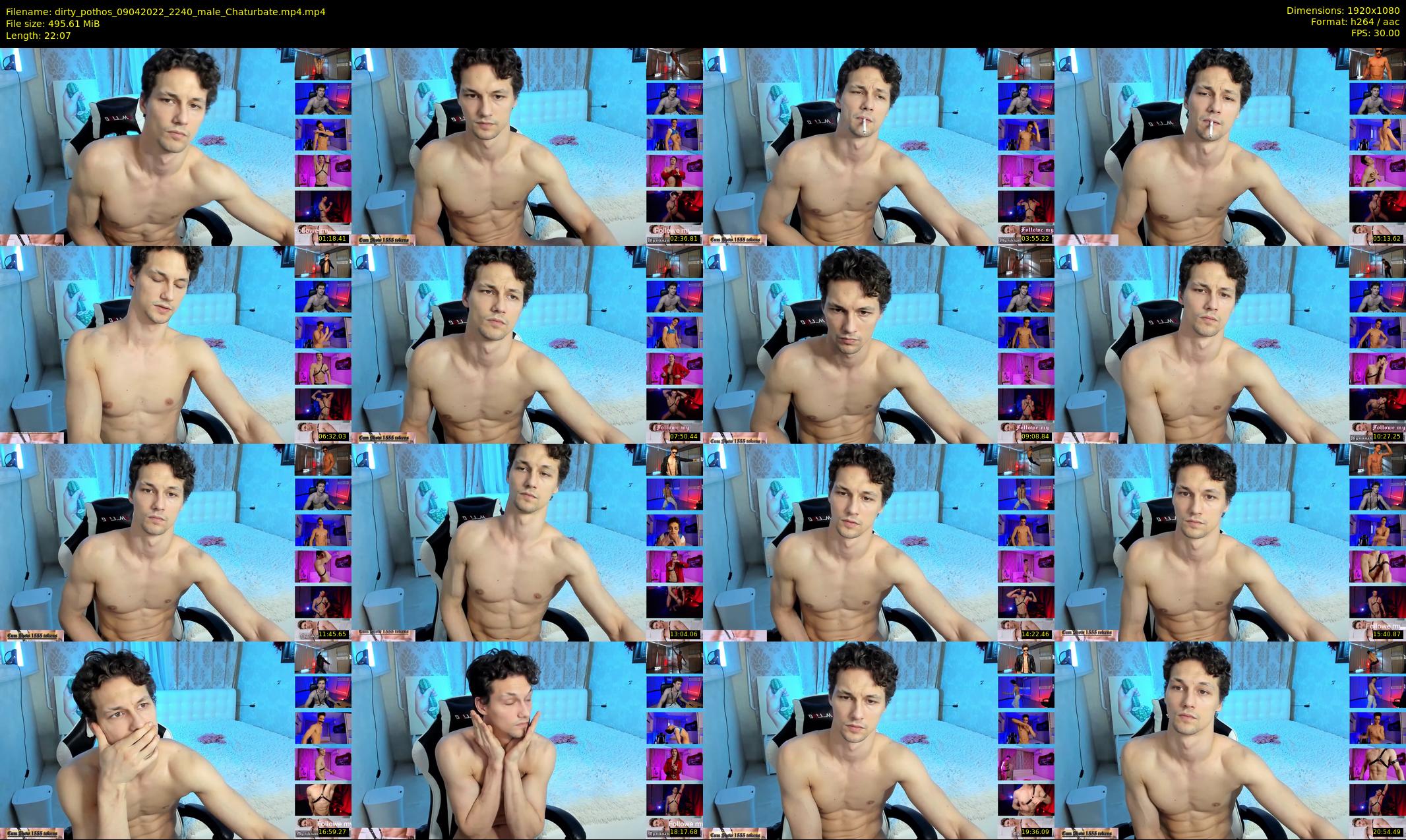dirty_pothos — 23 minute Chaturbate male cam show recording, 1080p, Apr 9, 2022