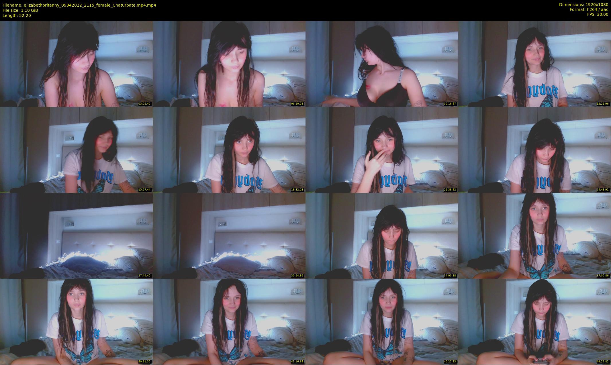 elizabethbritanny — 53 minute Chaturbate female cam show recording, 1080p, Apr 9, 2022