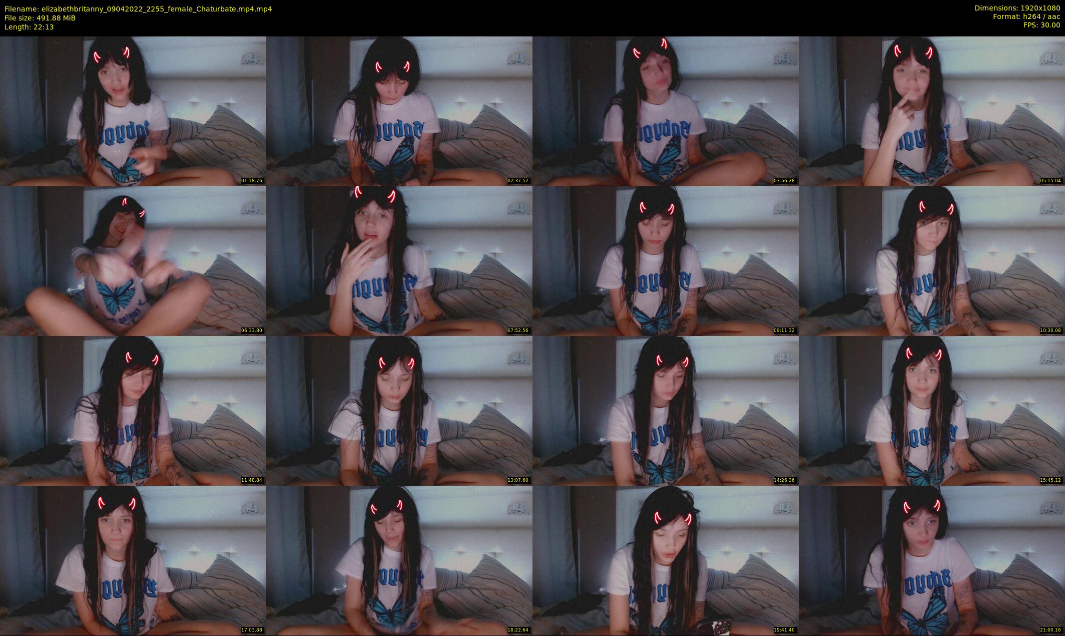 elizabethbritanny — 23 minute Chaturbate female cam show recording, 1080p, Apr 9, 2022