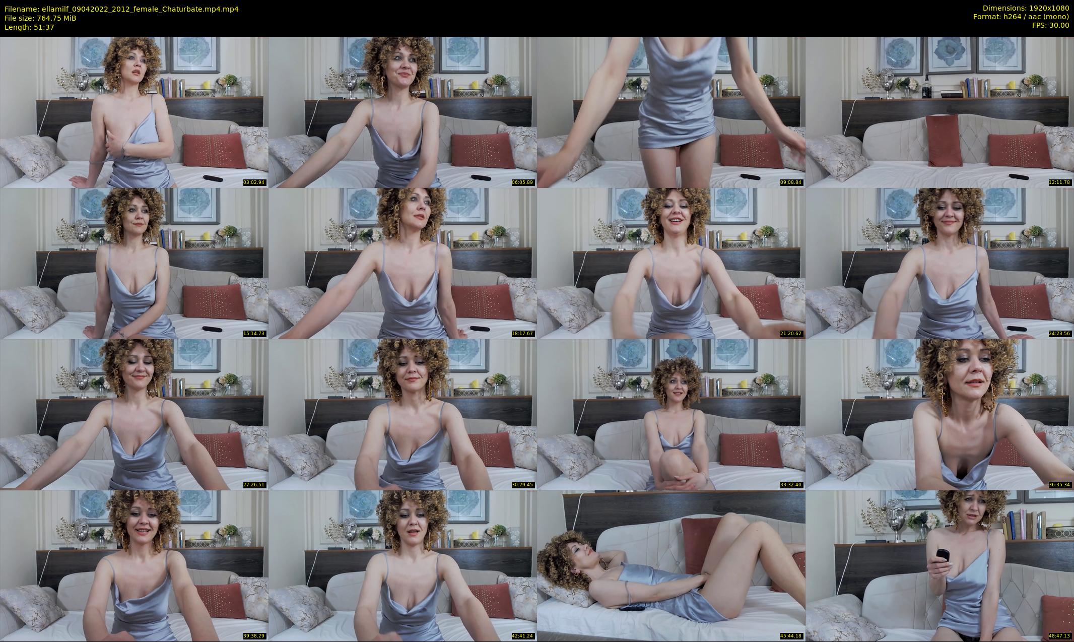 ellamilf — 52 minute Chaturbate female cam show recording, 1080p, Apr 9, 2022