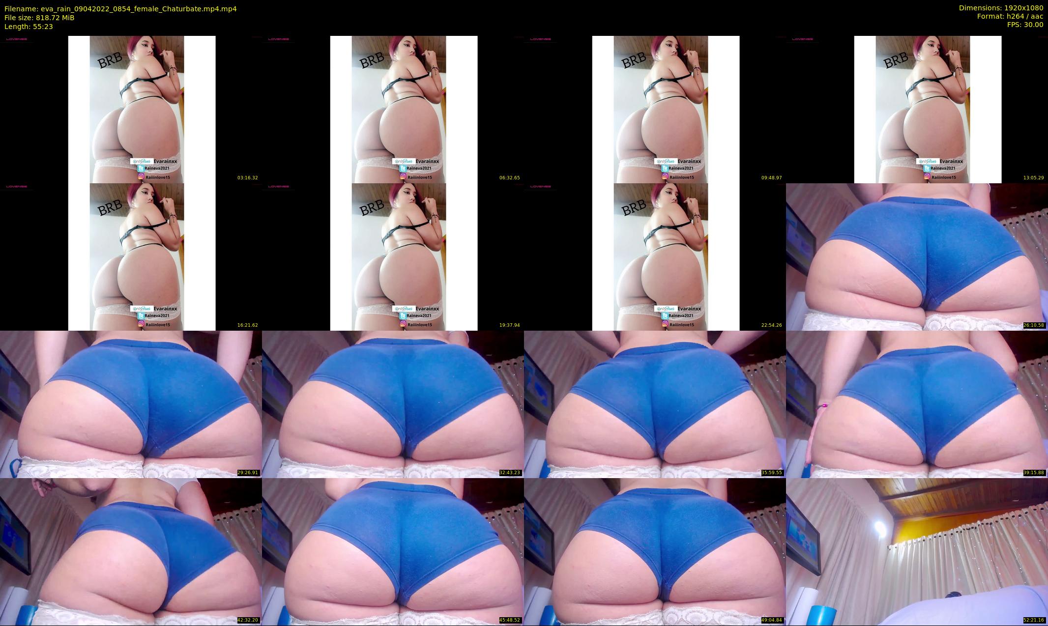 eva_rain — 56 minute Chaturbate female cam show recording, 1080p, Apr 9, 2022