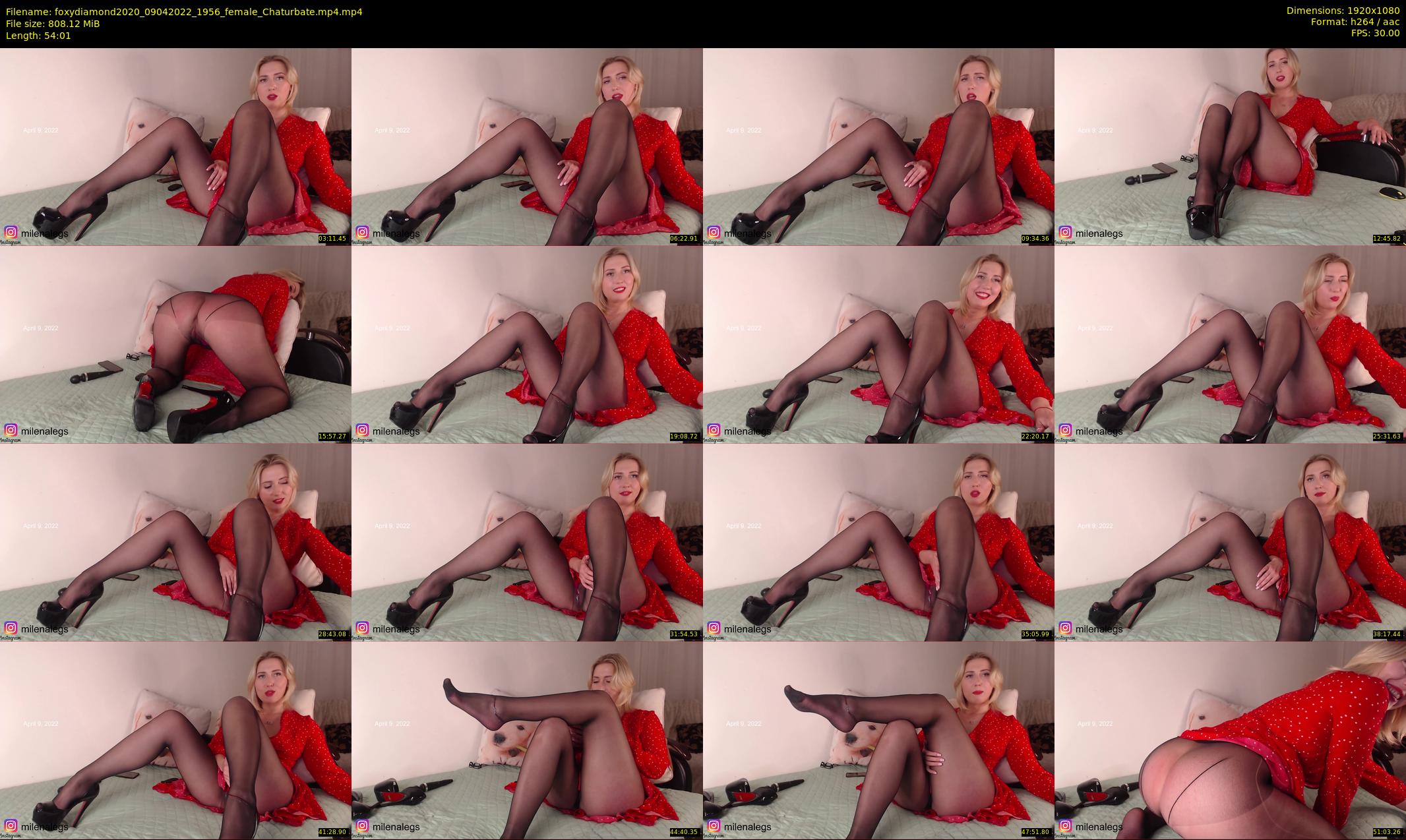 foxydiamond2020 — 55 minute Chaturbate female cam show recording, 1080p, Apr 9, 2022